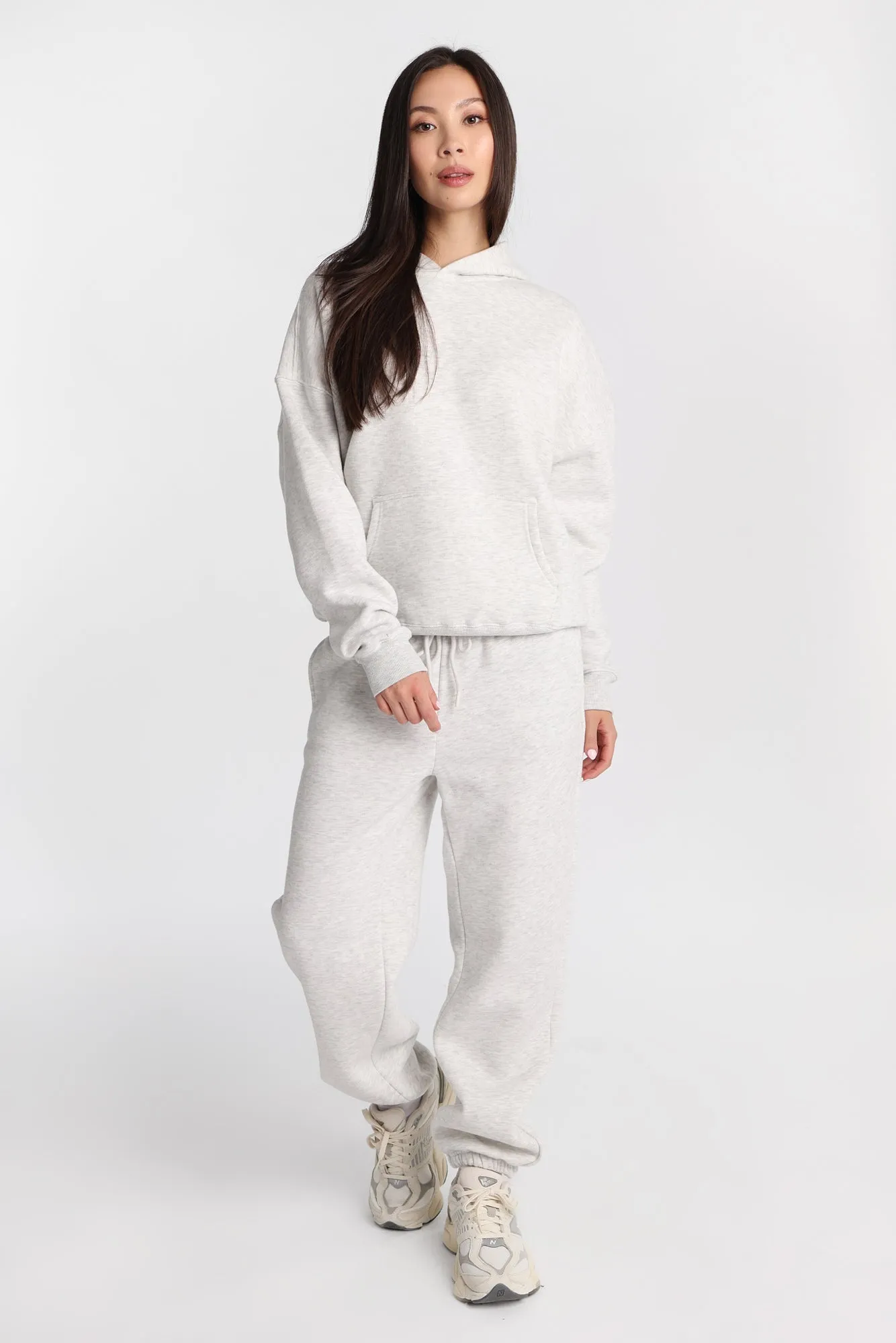 Pantalon en molleton à jambe large en mélange de coton sold by West49 product image thumbnail 5