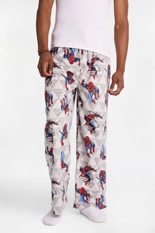 Spider-Man Web Silky Fleece Pajama Pants made by Spiderman