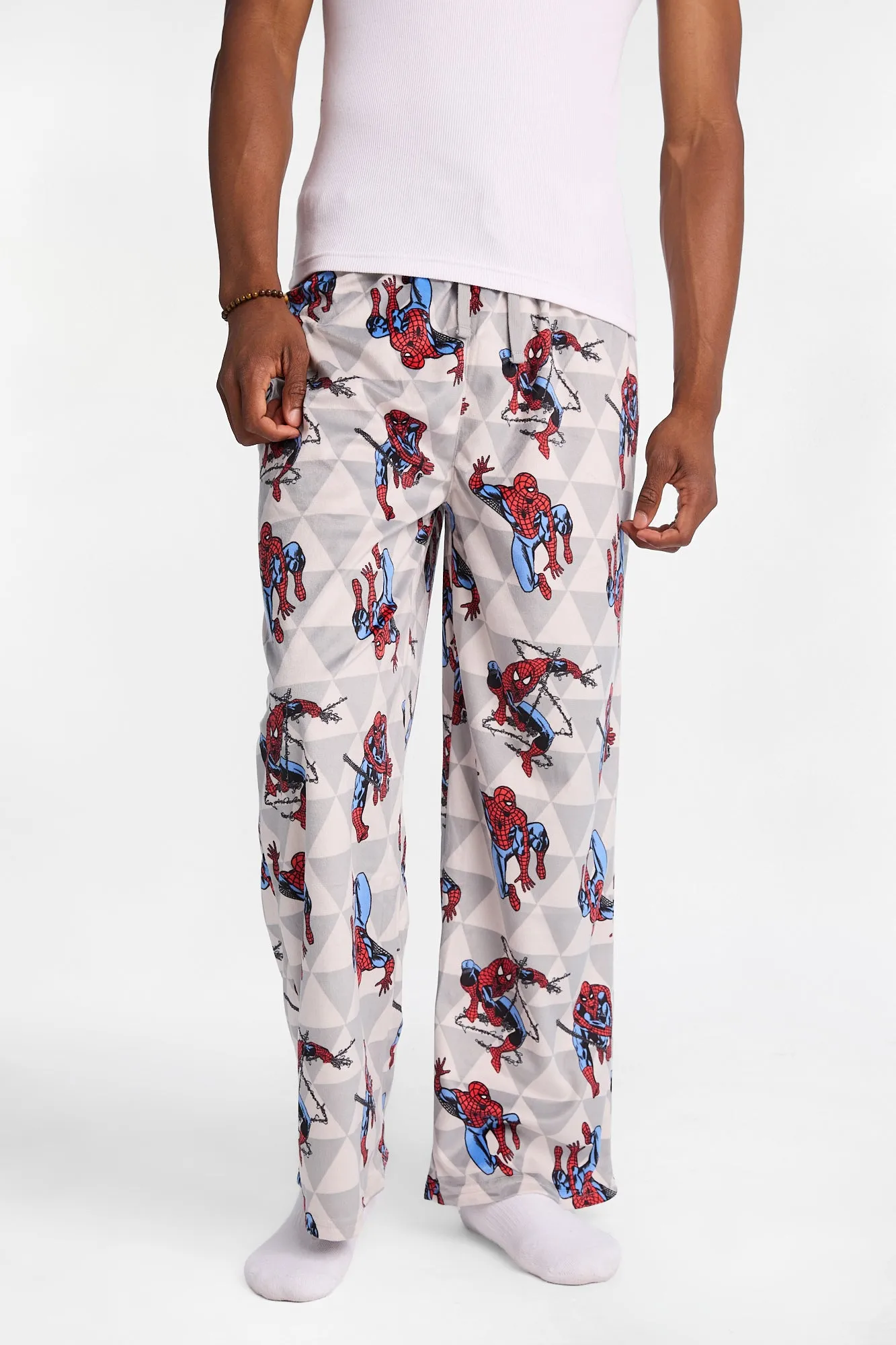 Spider-Man Web Silky Fleece Pajama Pants sold by West49