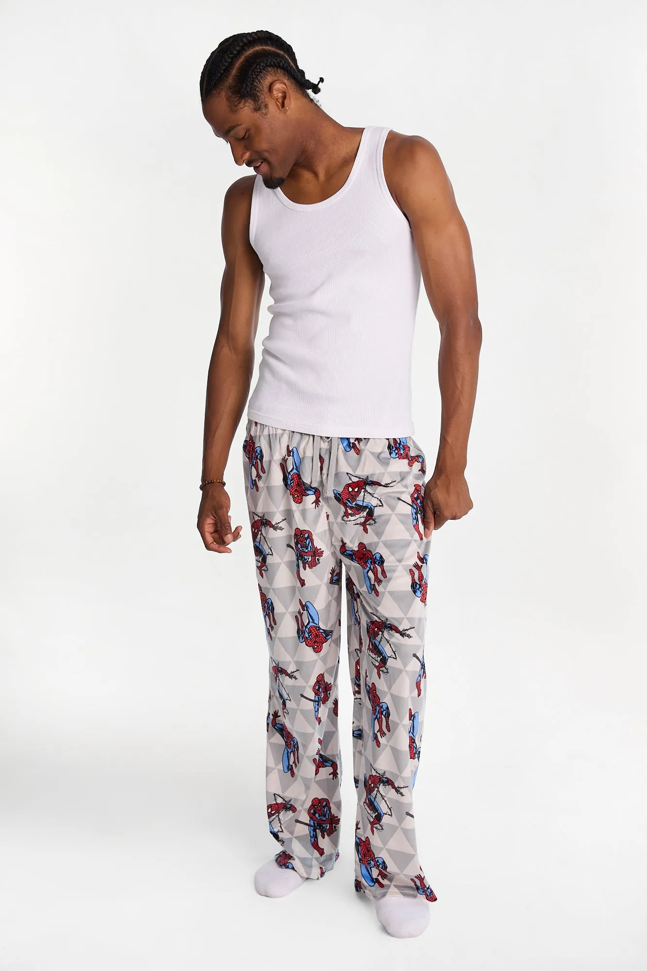 Spider-Man Web Silky Fleece Pajama Pants sold by West49 product image thumbnail 4