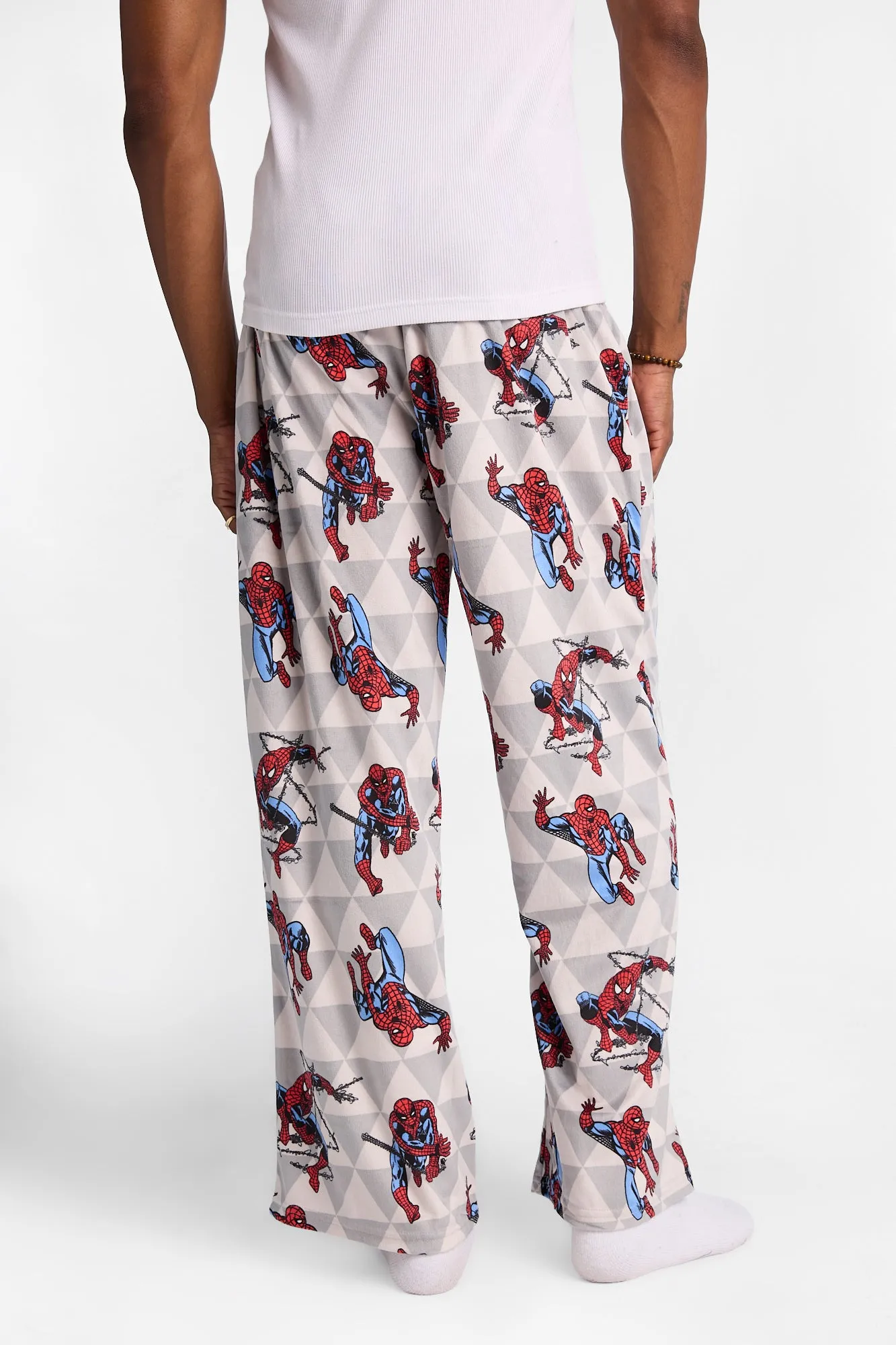Spider-Man Web Silky Fleece Pajama Pants sold by West49 product image thumbnail 3
