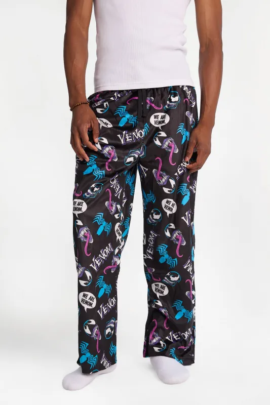 Pantalon pyjama en molleton soyeux imprimé Venom made by Spiderman