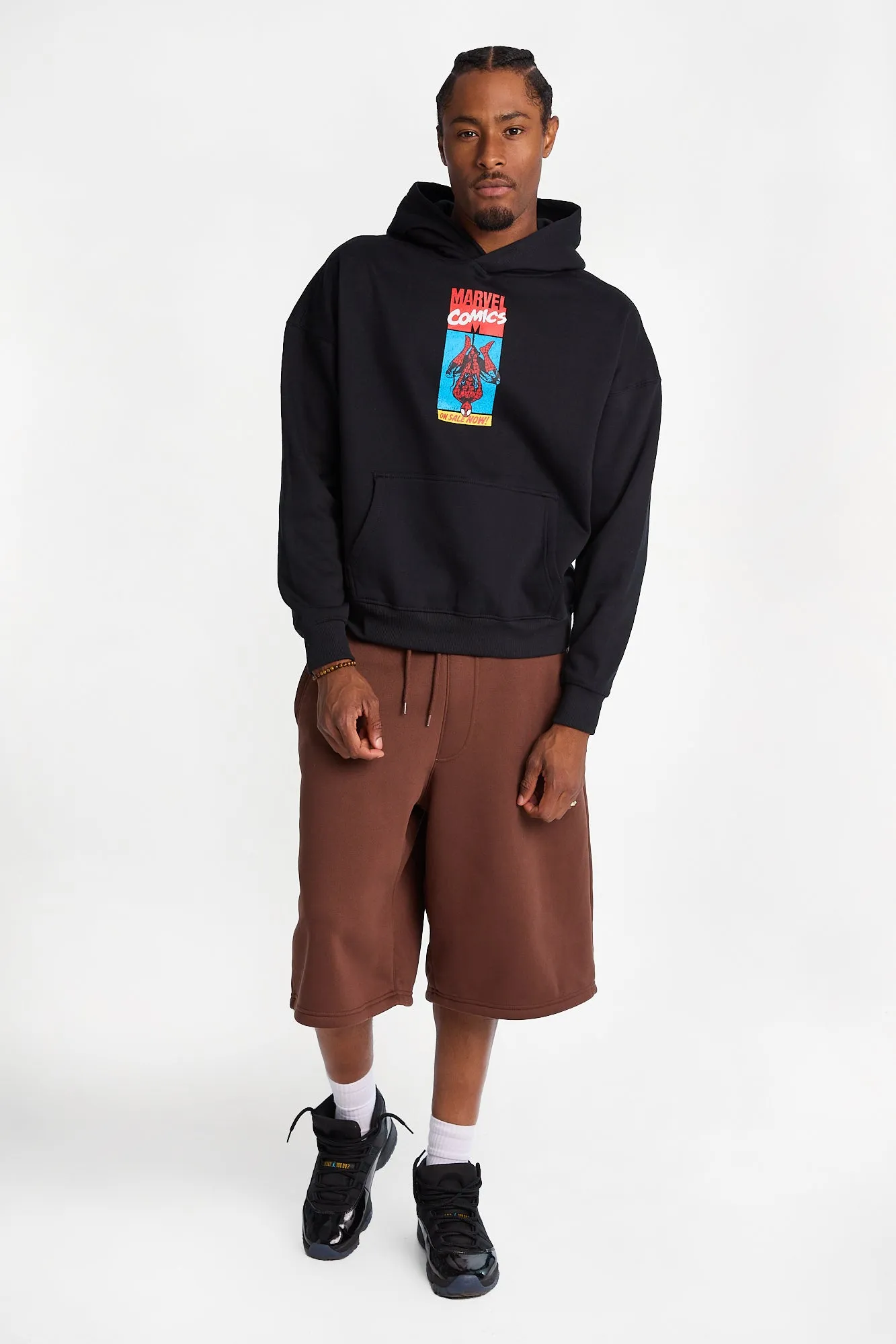 The Amazing Spider-Man Graphic Boxy Hoodie sold by West49 product image thumbnail 4