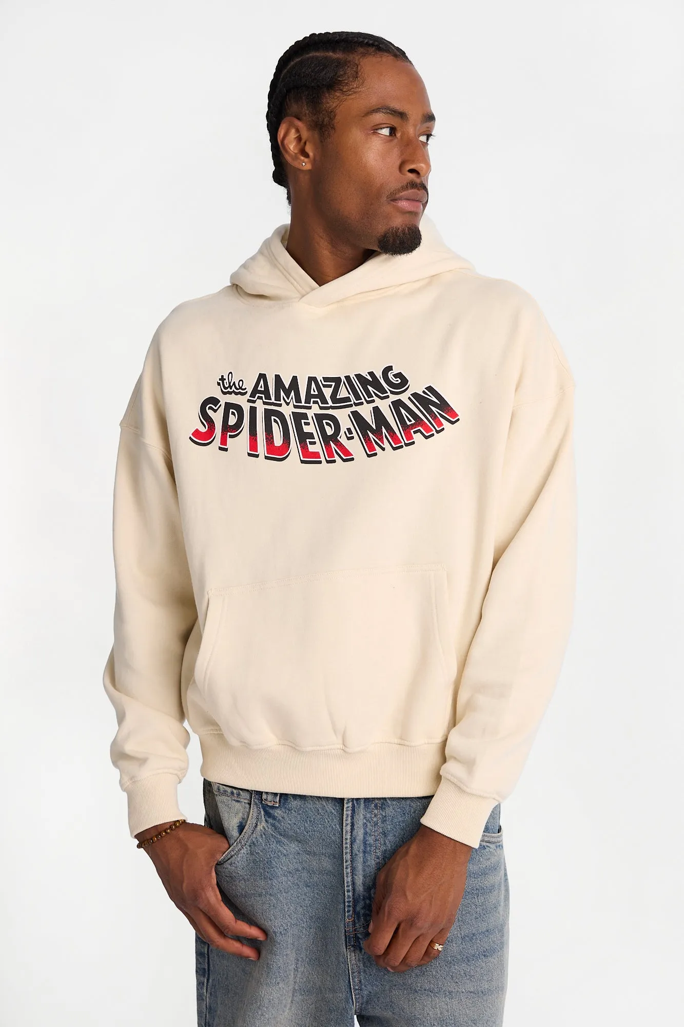 The Amazing Spider-Man Graphic Boxy Hoodie sold by West49 product image thumbnail 2