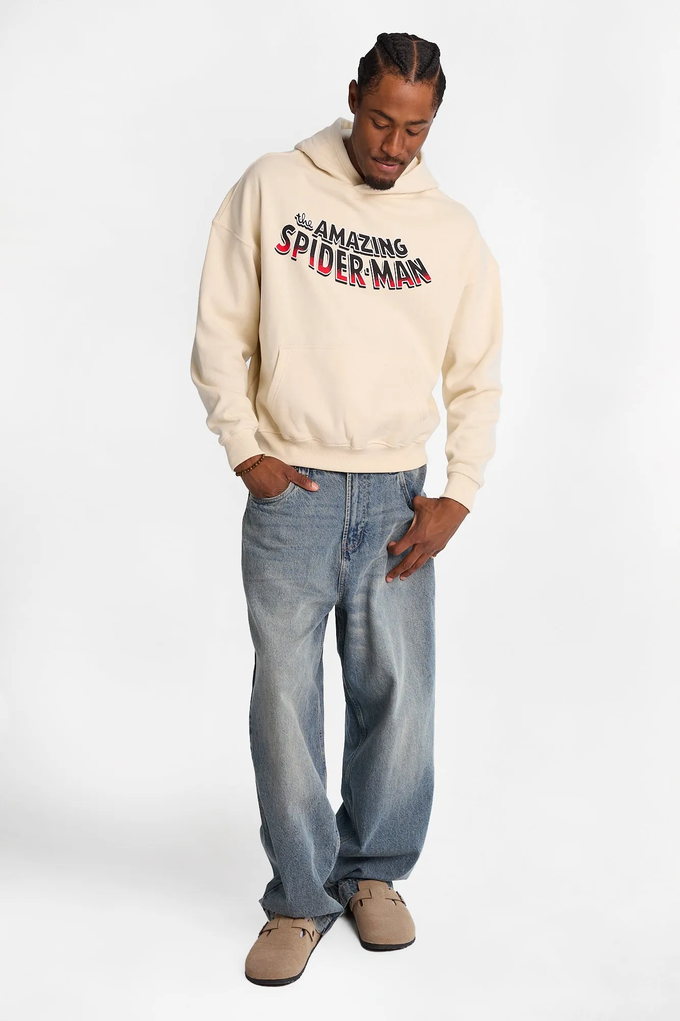 The Amazing Spider-Man Graphic Boxy Hoodie sold by West49 product image thumbnail 4