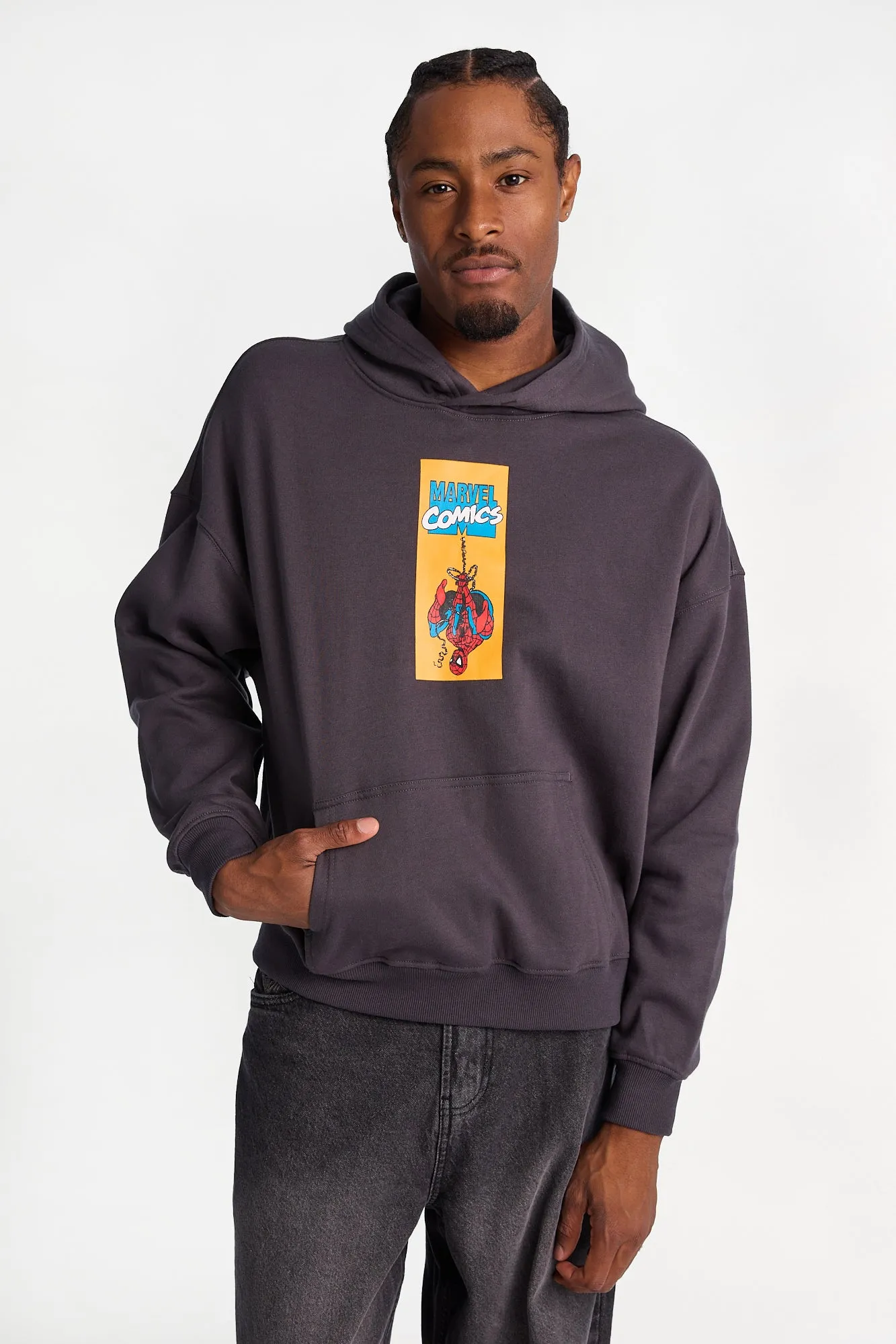 The Amazing Spider-Man Graphic Boxy Hoodie sold by West49
