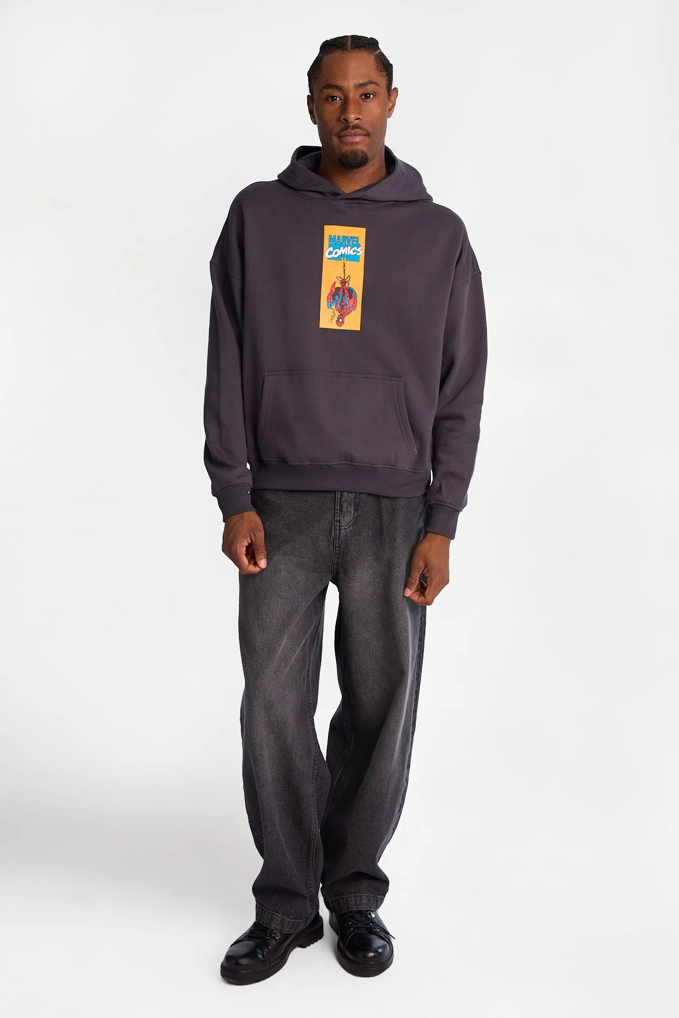 The Amazing Spider-Man Graphic Boxy Hoodie sold by West49 product image thumbnail 4