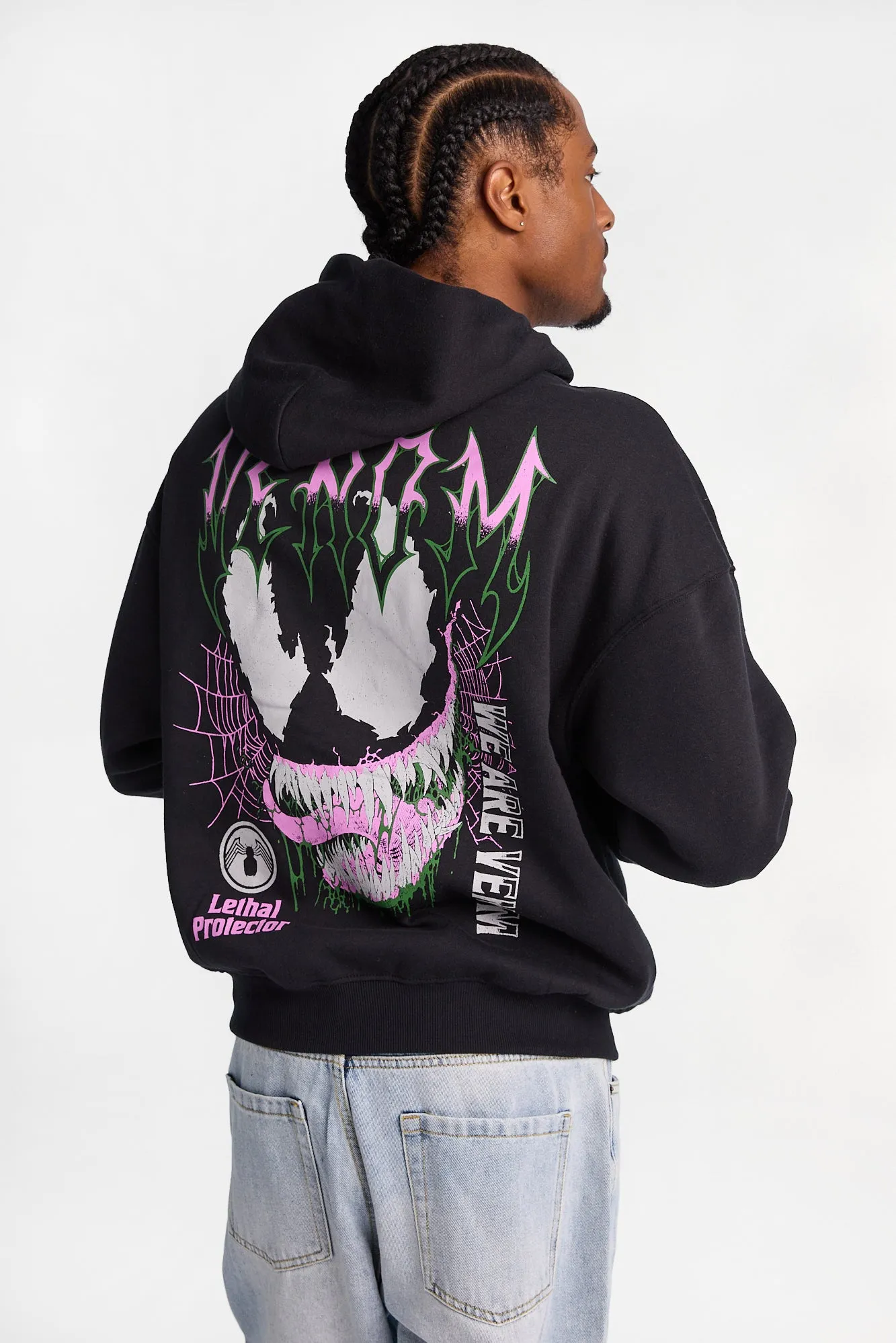 Venom Lethal Protector Graphic Boxy Hoodie sold by West49 product image thumbnail 3