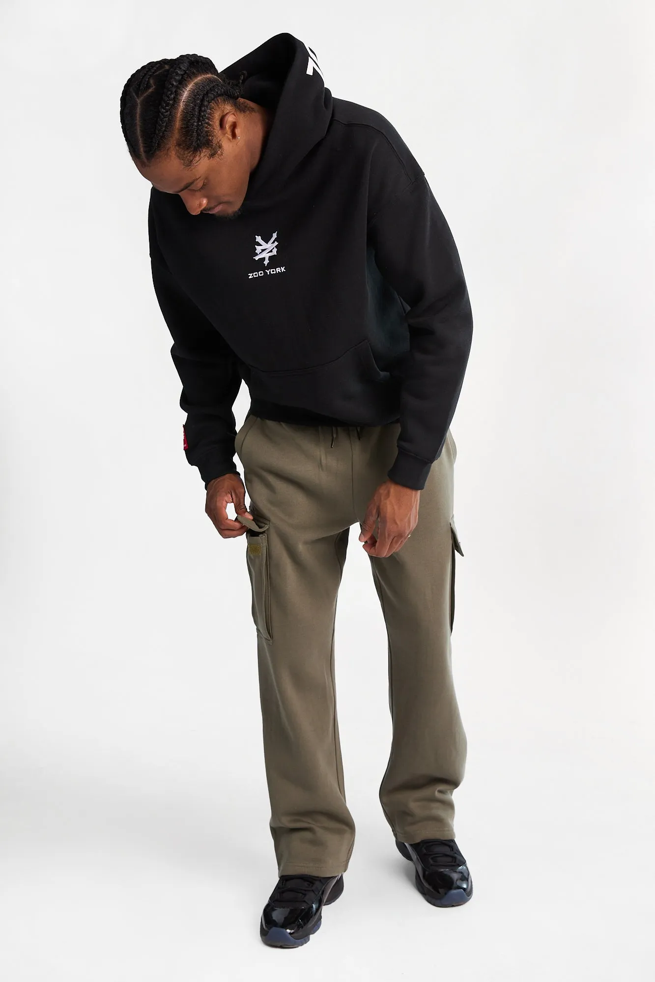Pantalon cargo en molleton ample Zoo York sold by West49 product image thumbnail 4