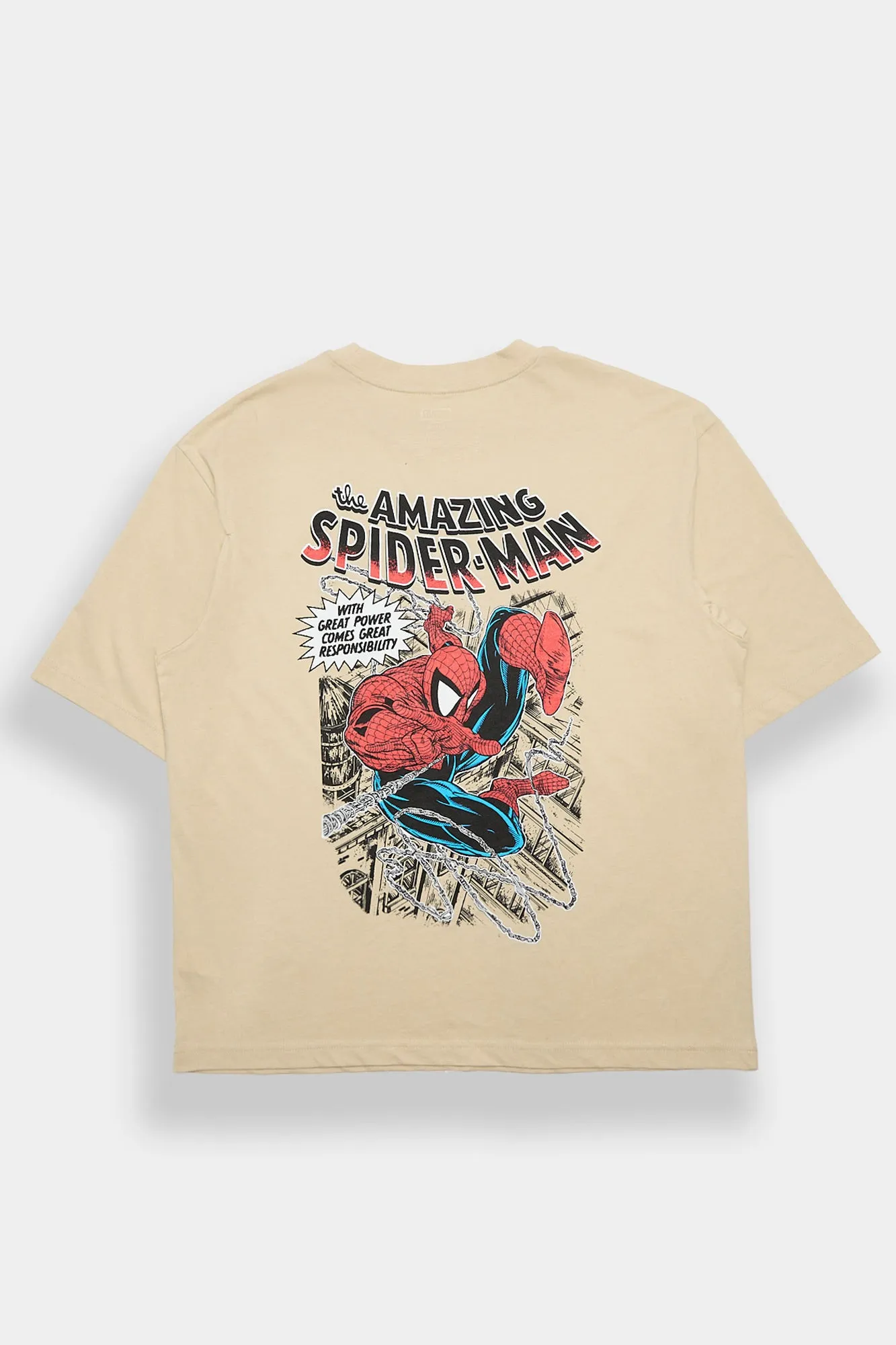 The Amazing Spider-Man Graphic Oversized Tee sold by West49