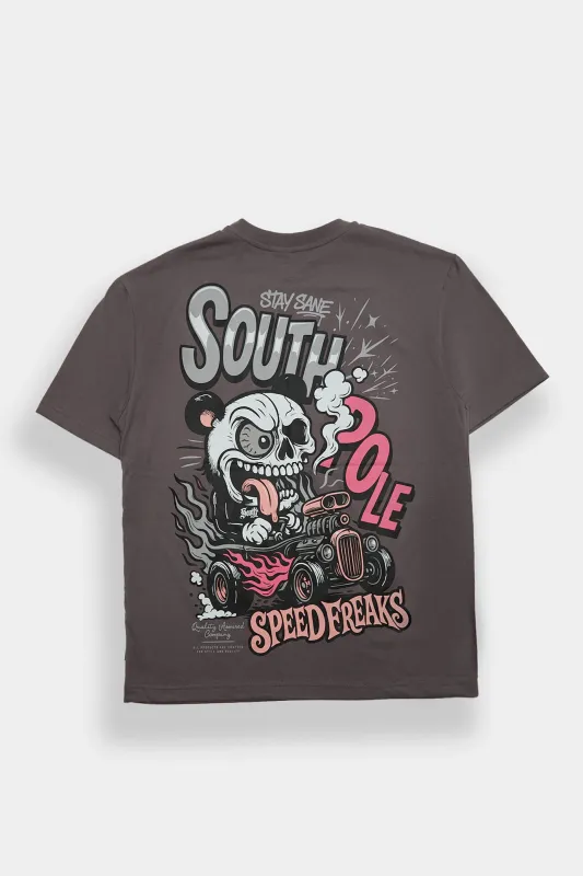 Southpole Speed Freaks Stay Sane Graphic Tee made by South Pole