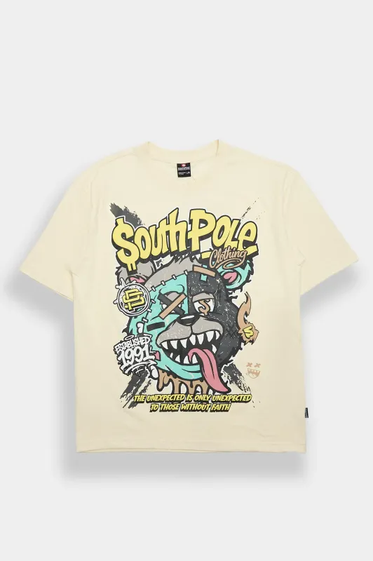Southpole Established 1991 Puff Print Graphic Tee made by South Pole