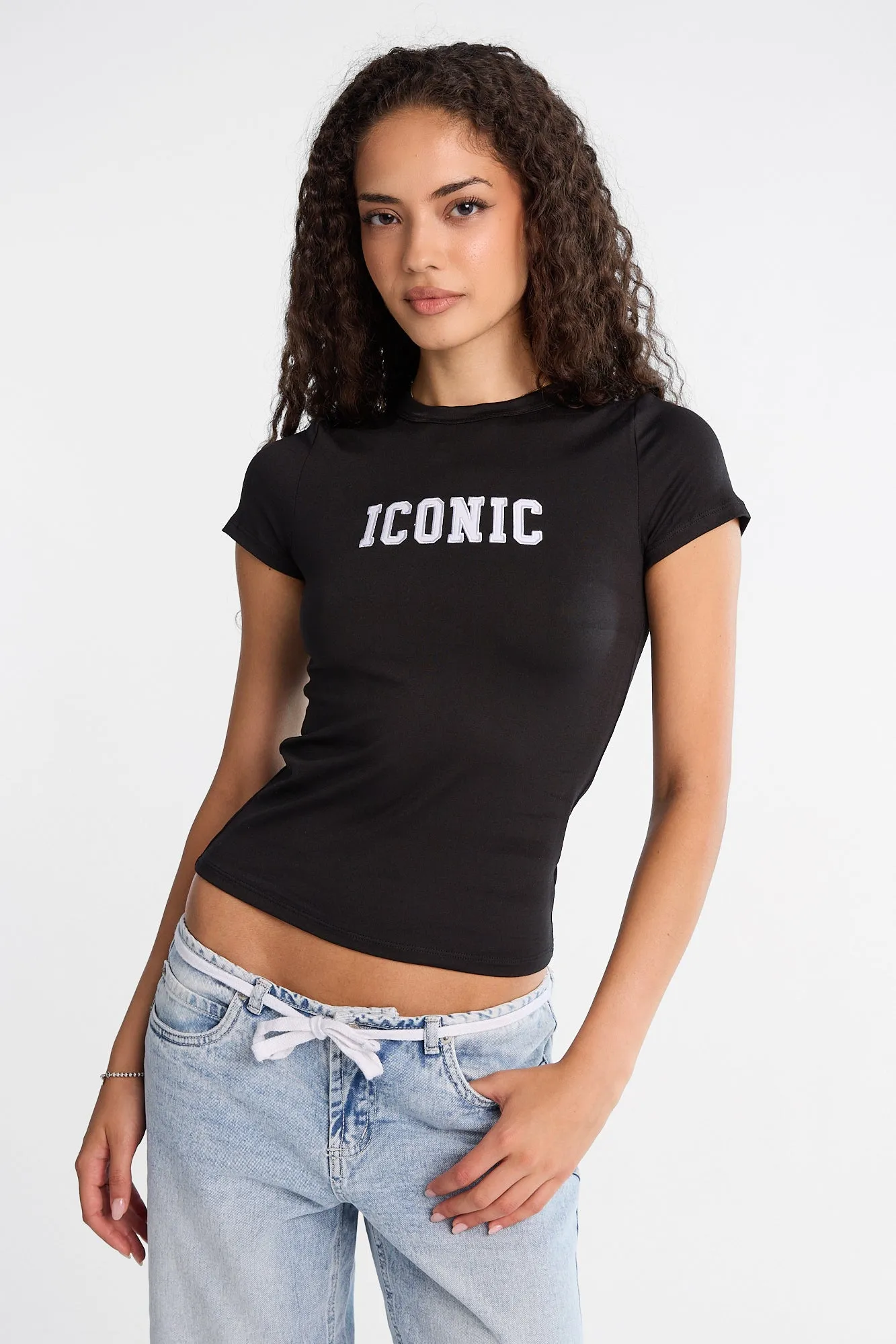 T-shirt super doux Iconic brodé sold by West49