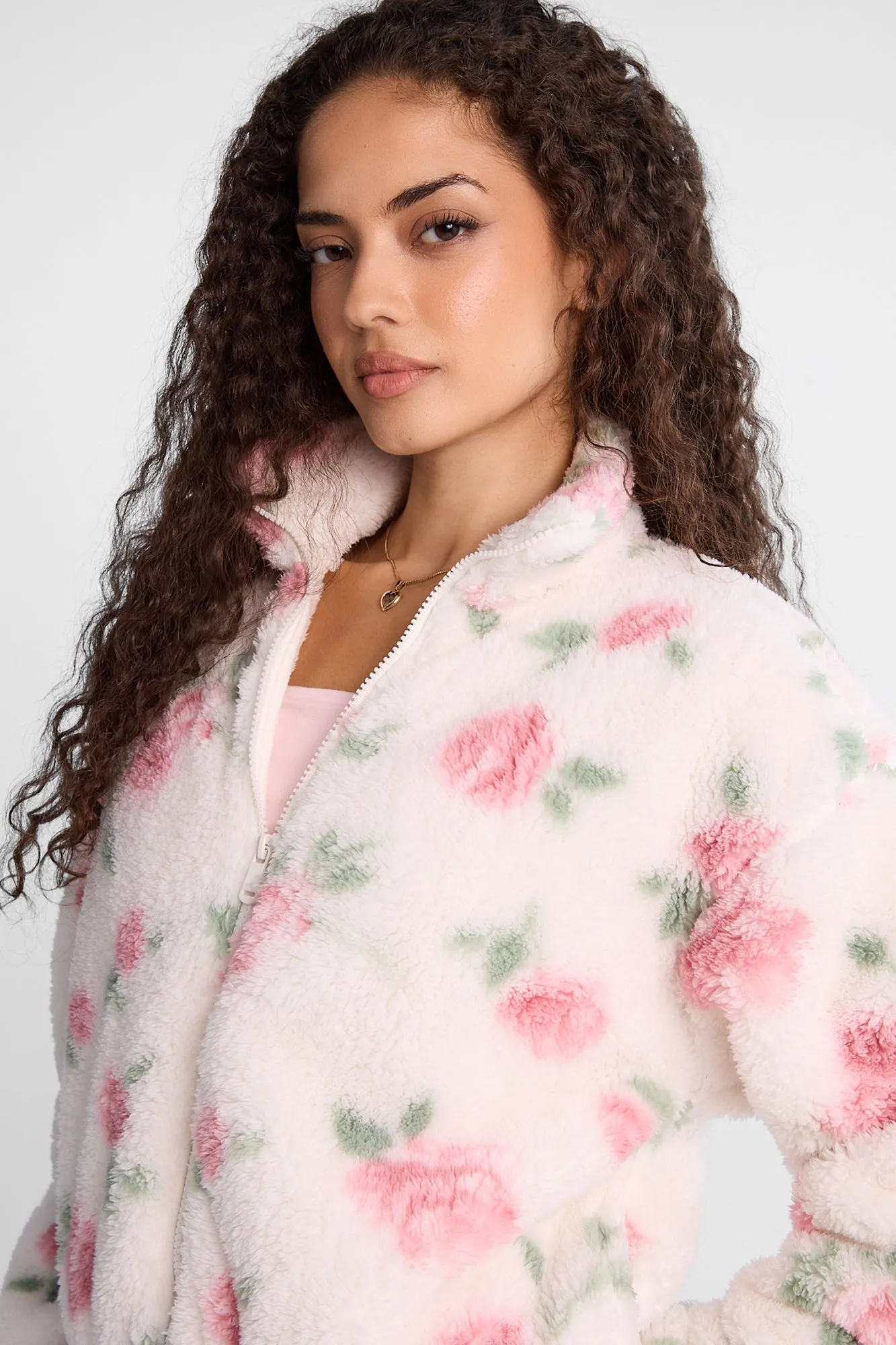 Veste zippée en sherpa sold by West49 product image thumbnail 3