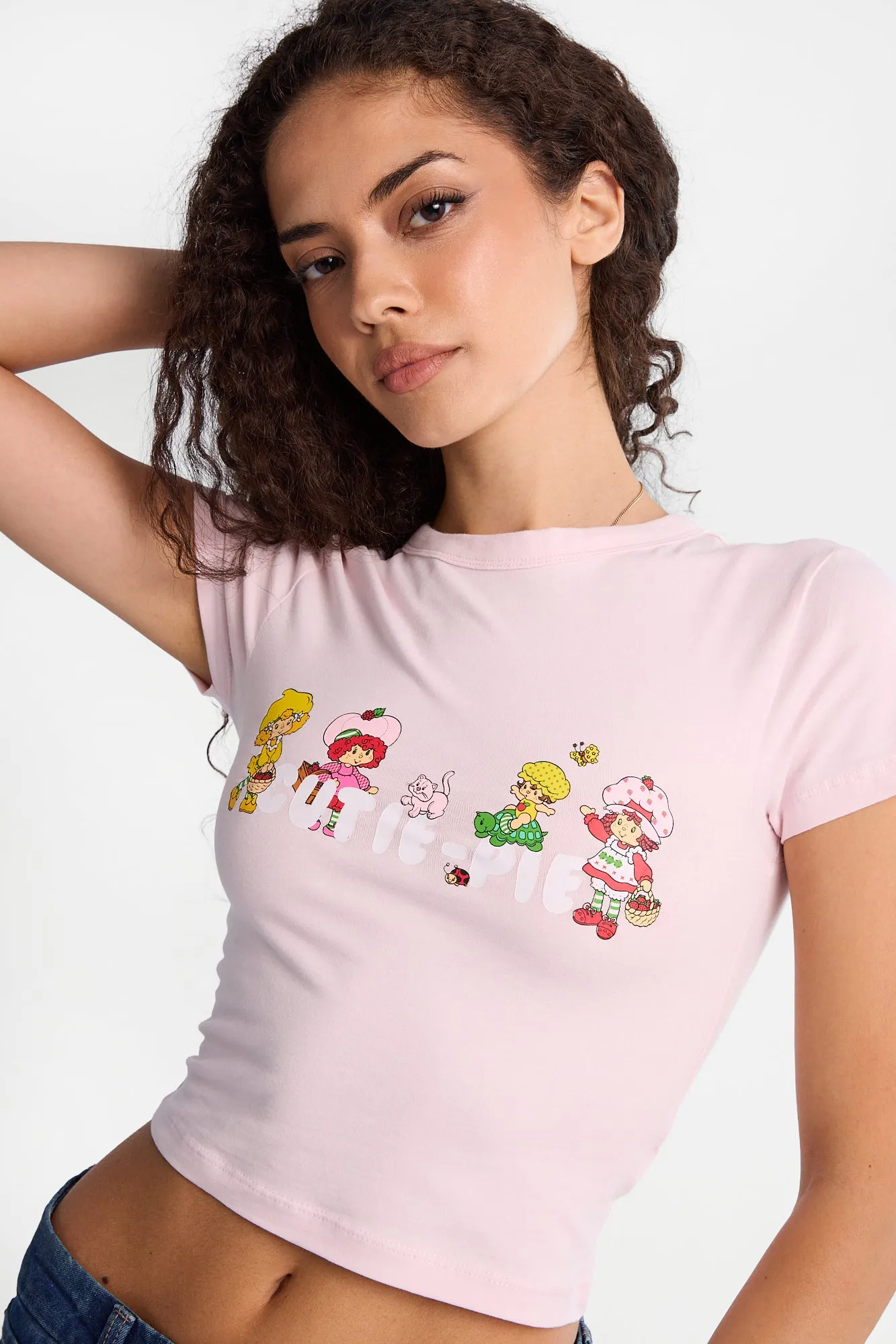 T-shirt ajusté imprimé Charlotte aux fraises sold by West49 product image thumbnail 2