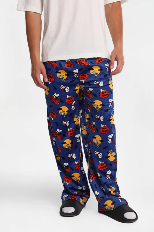 Peanuts Snoopy Pumpkins Pajama Pants made by Peanuts