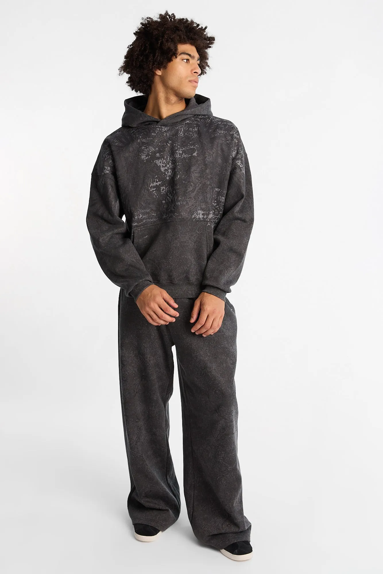 Arsenic Eagle Graphic Washed Boxy Hoodie sold by West49 product image thumbnail 4