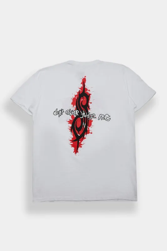 T-shirt imprimé Slipknot Don't Ever Judge Me made by West49