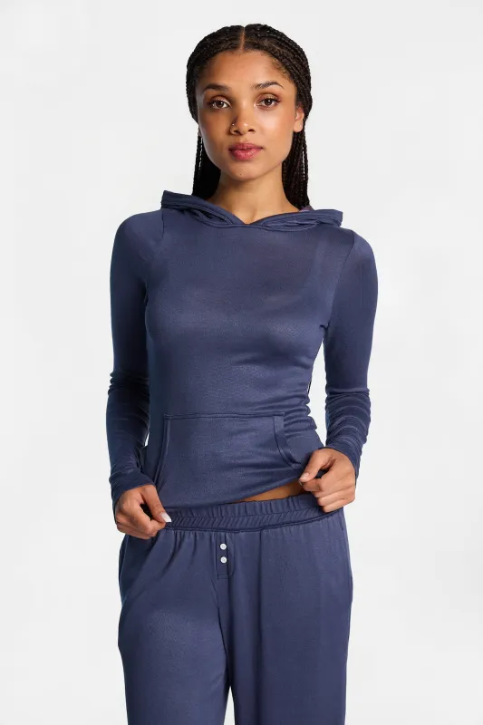 Super Soft Slim Lounge Hoodie made by Bluenotes