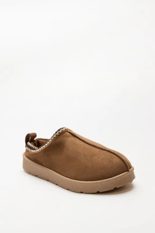 Faux-Suede Clogs made by West49