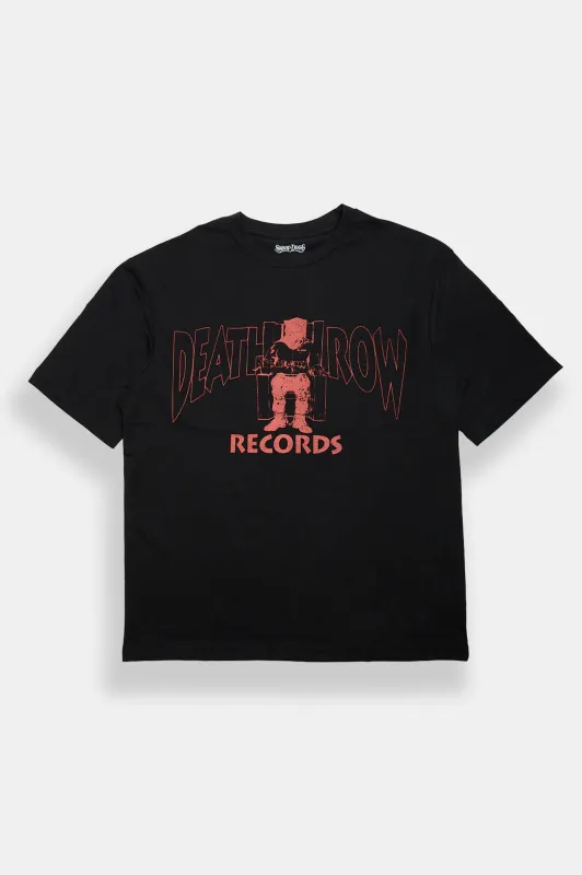 T-shirt surdimensionné imprimé Death Row Records Est. 1992 made by West49