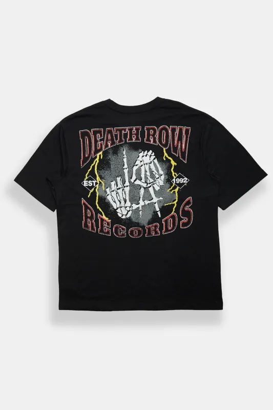 T-shirt surdimensionné imprimé Death Row Records made by West49