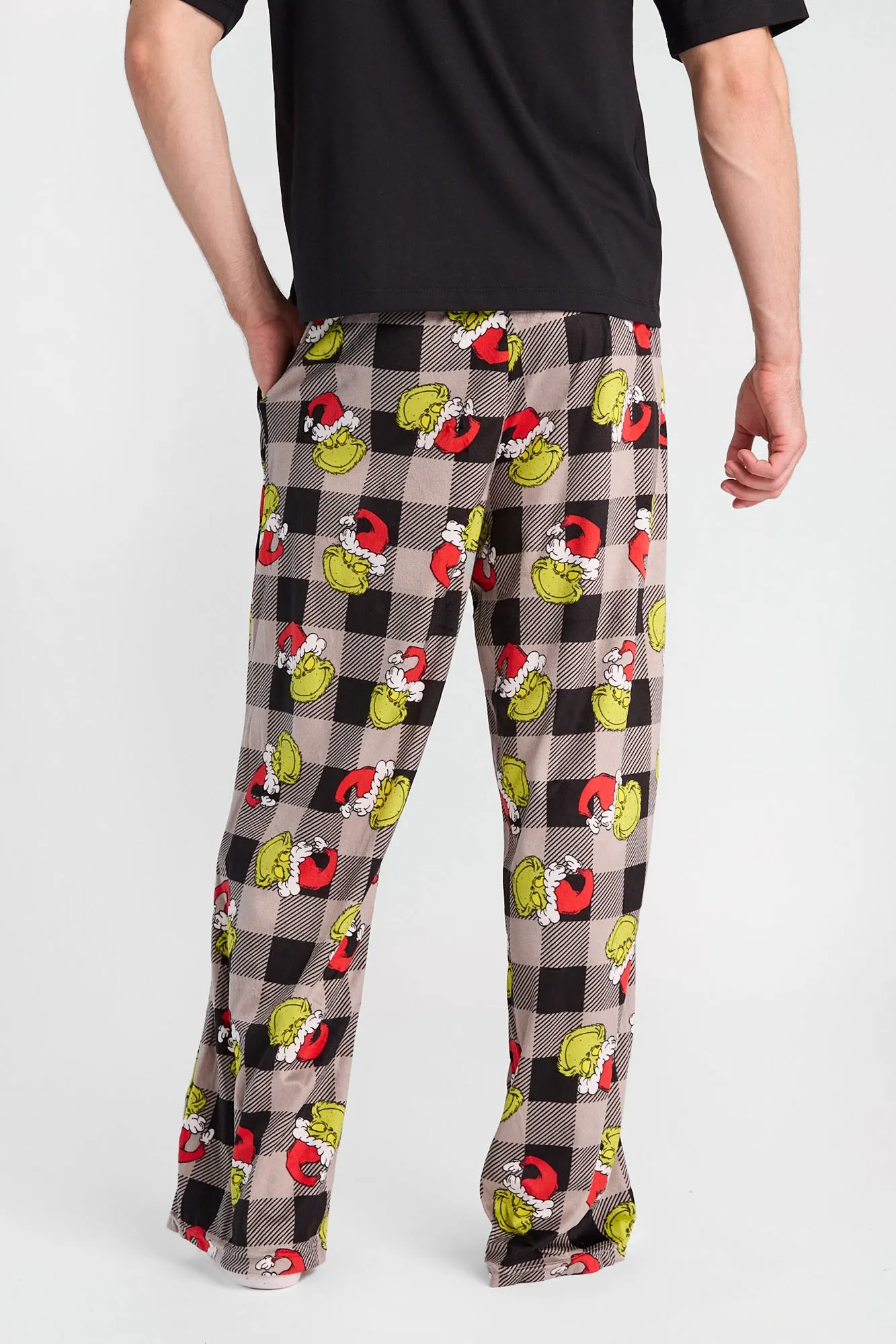 The Grinch Plaid Pajama Pants sold by West49 product image thumbnail 3