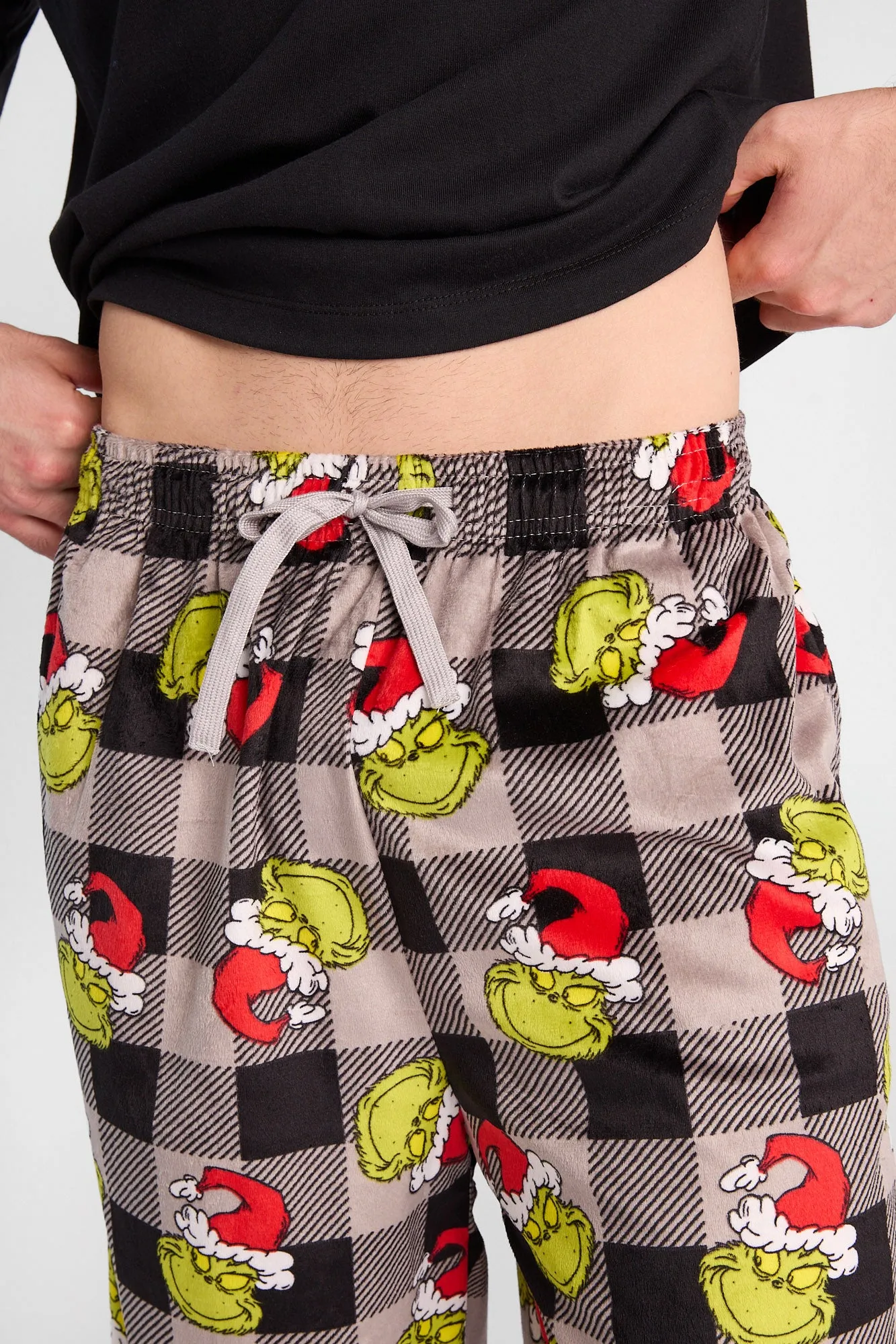 The Grinch Plaid Pajama Pants sold by West49 product image thumbnail 2