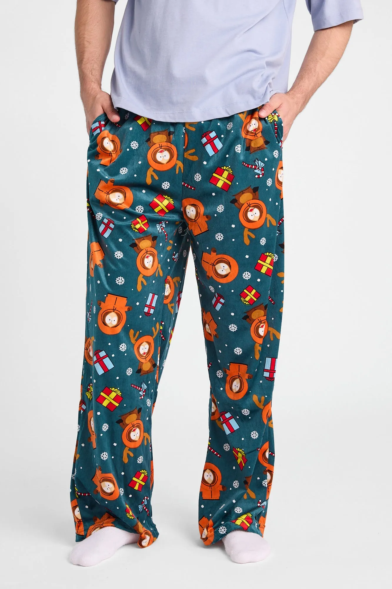 Pantalon de pyjama à imprimé de rennes South Park sold by West49