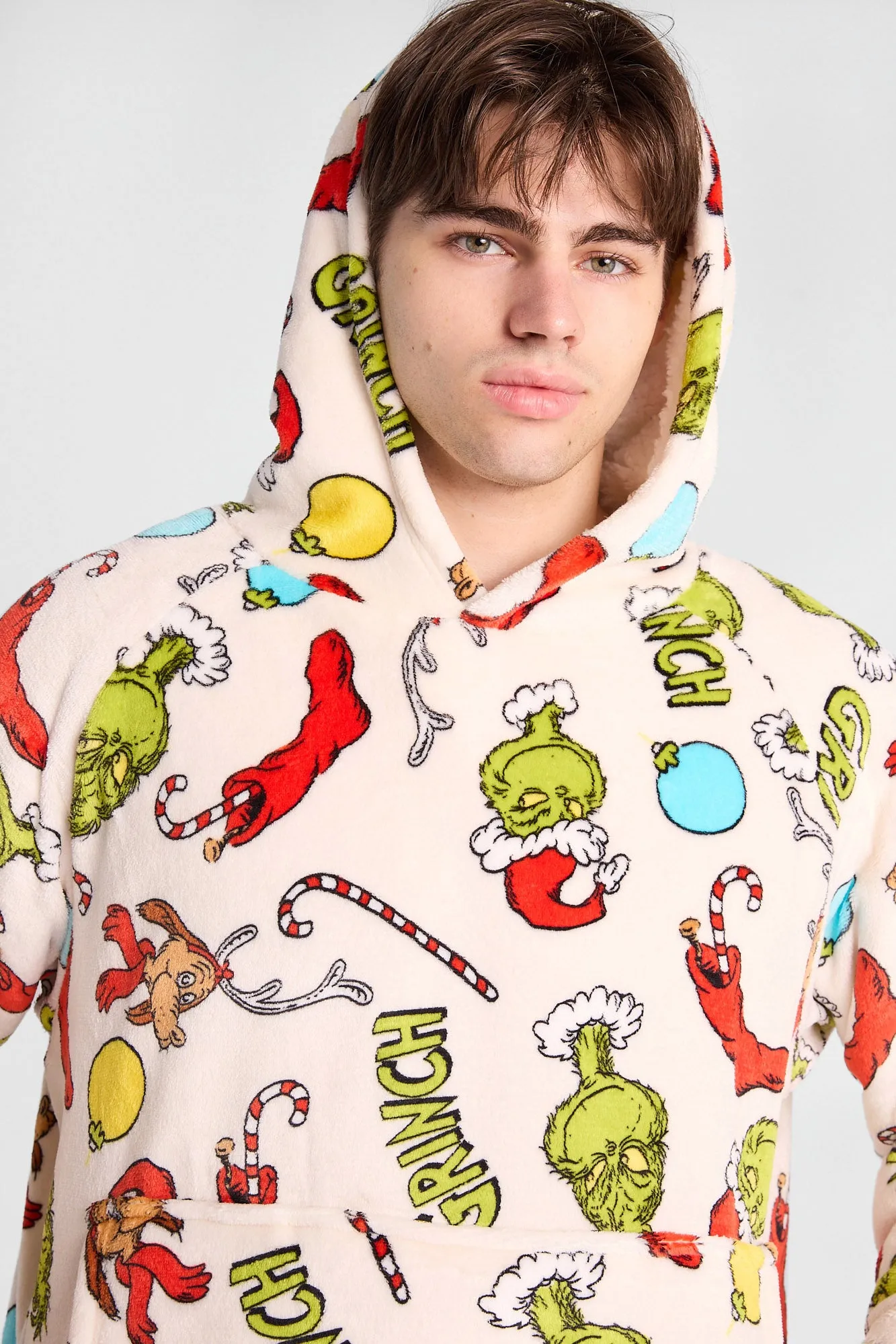 The Grinch Graphic Oversized Blanket Hoodie sold by West49 product image thumbnail 2