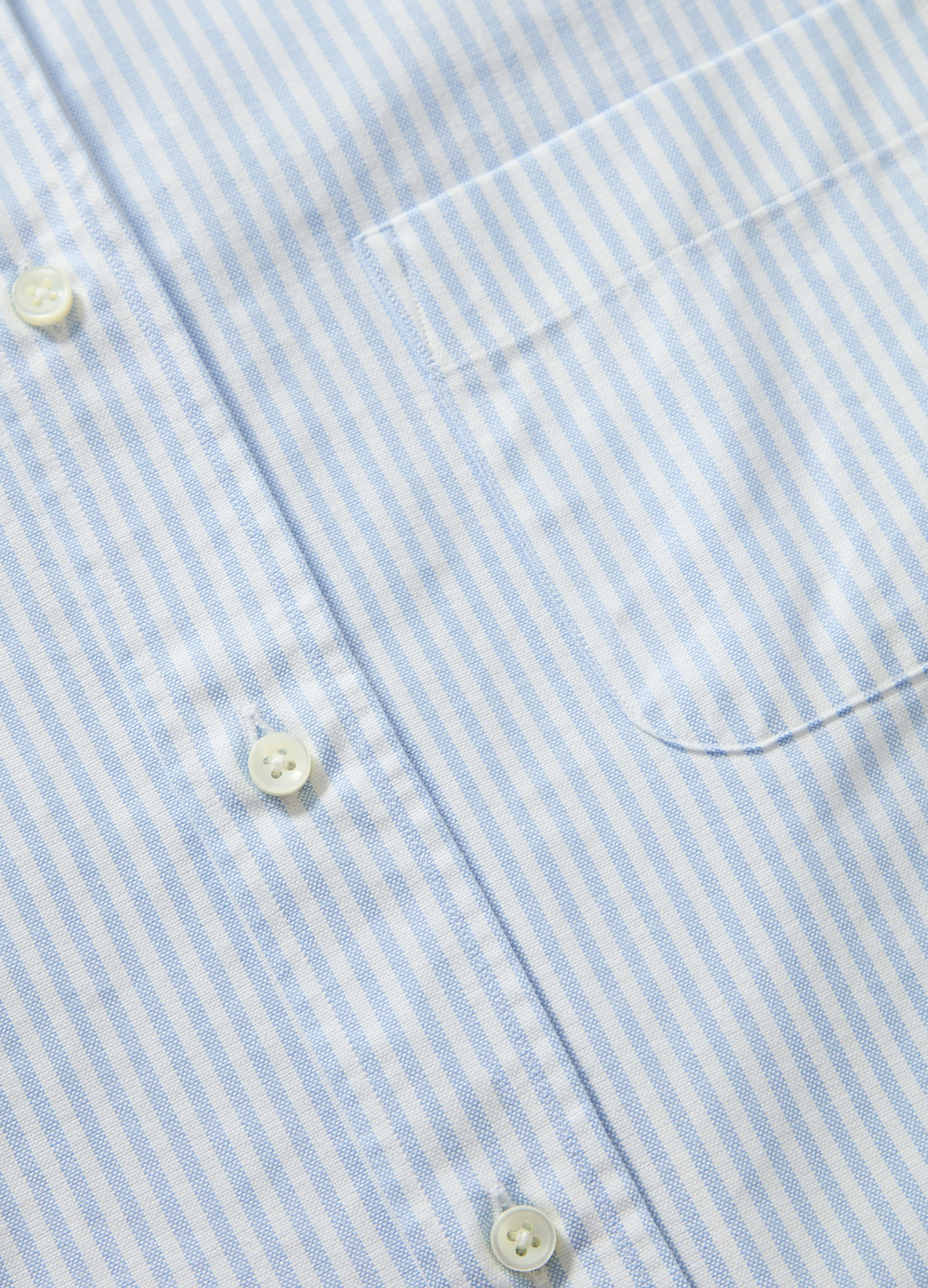 Ferdinand Oxford Button Down Shirt - White/Light Blue sold by Berg & Berg product image thumbnail 2