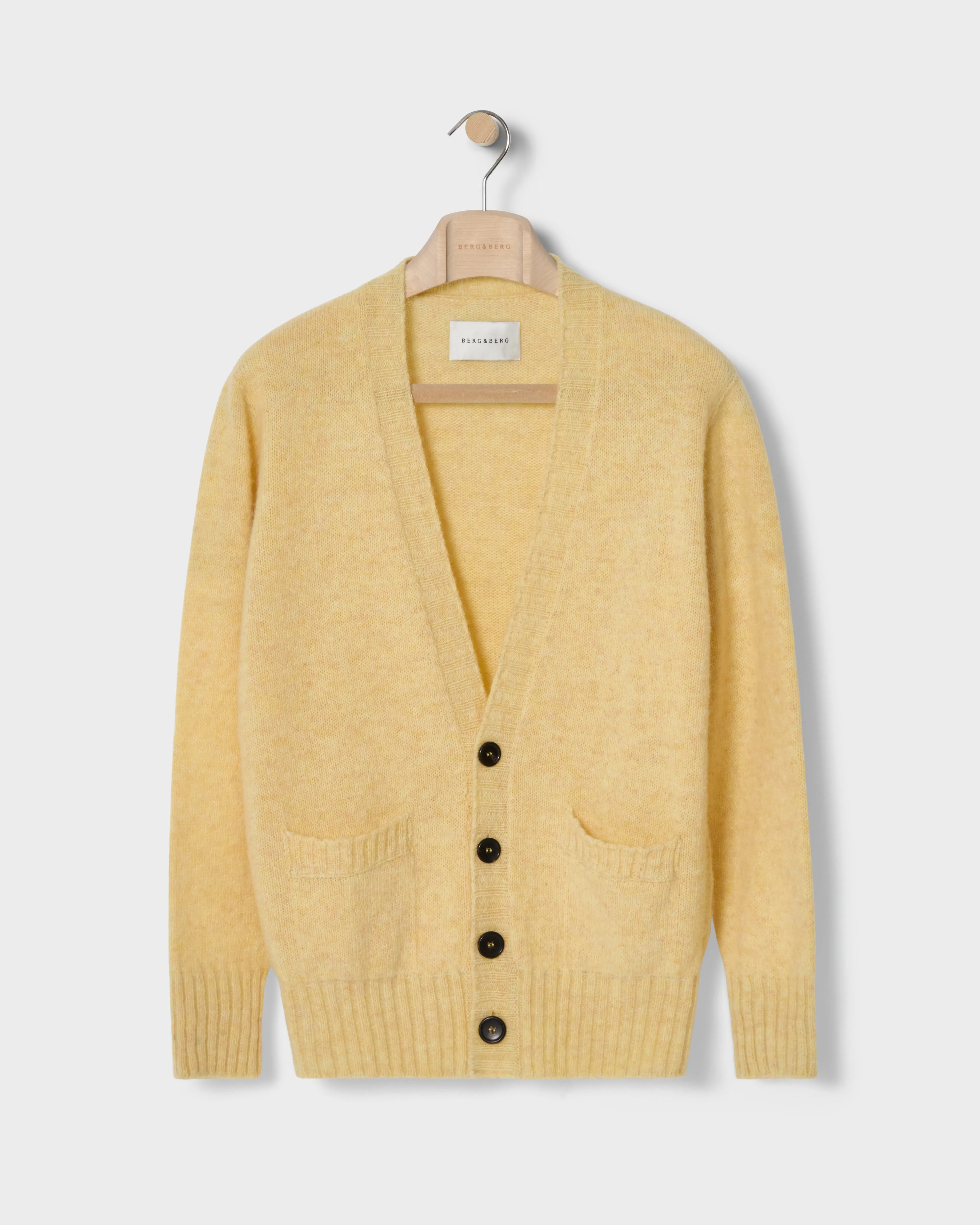 Bosse Shaggy Cardigan - Buttermilk sold by Berg & Berg product image thumbnail 5