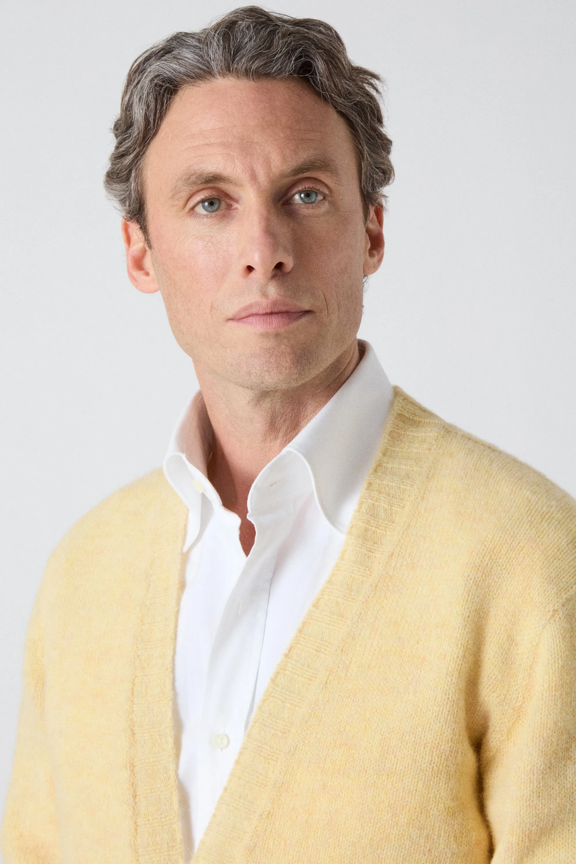 Bosse Shaggy Cardigan - Buttermilk sold by Berg & Berg product image thumbnail 4