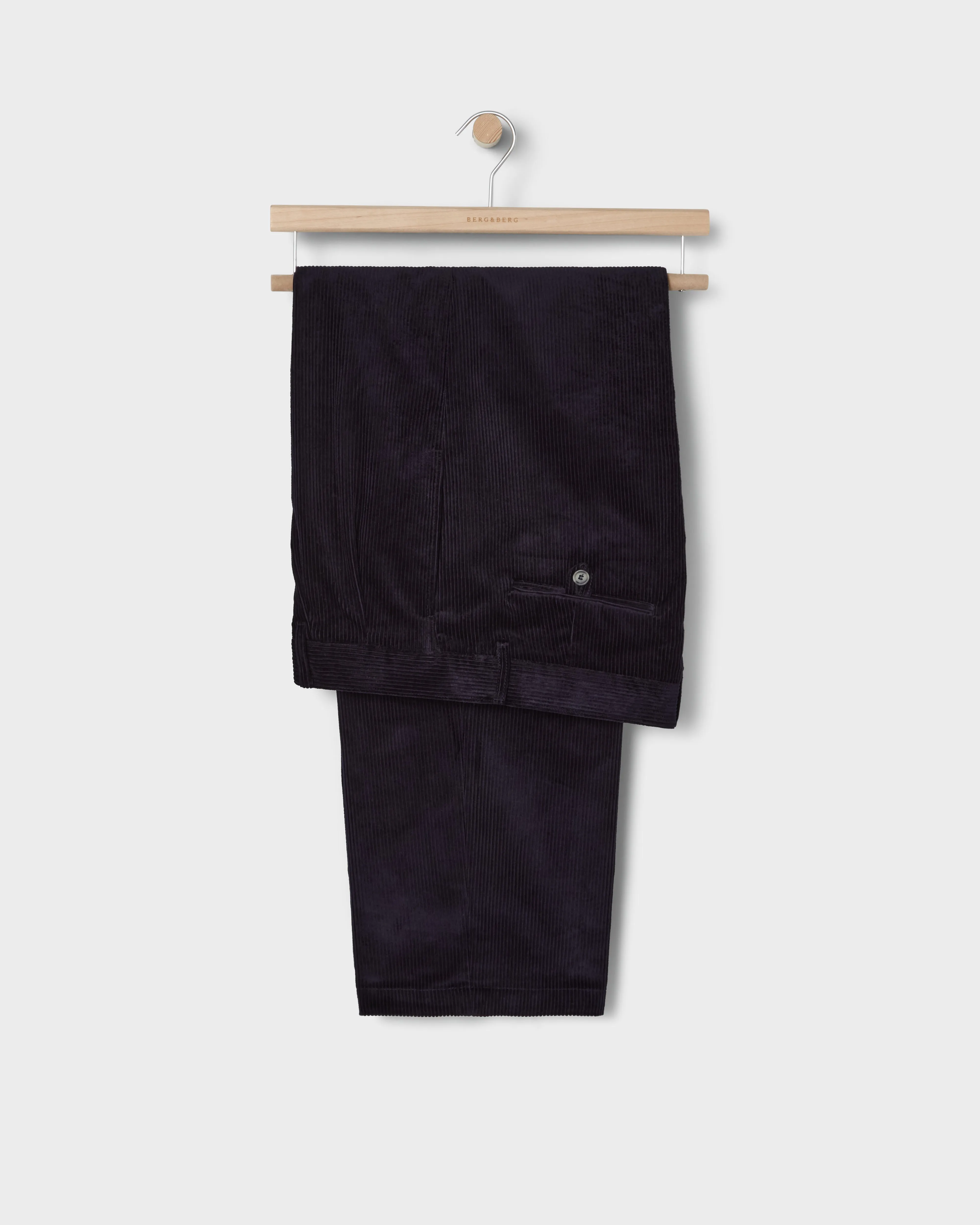 Antonello Corduroy Trousers - Navy sold by Berg & Berg product image thumbnail 5