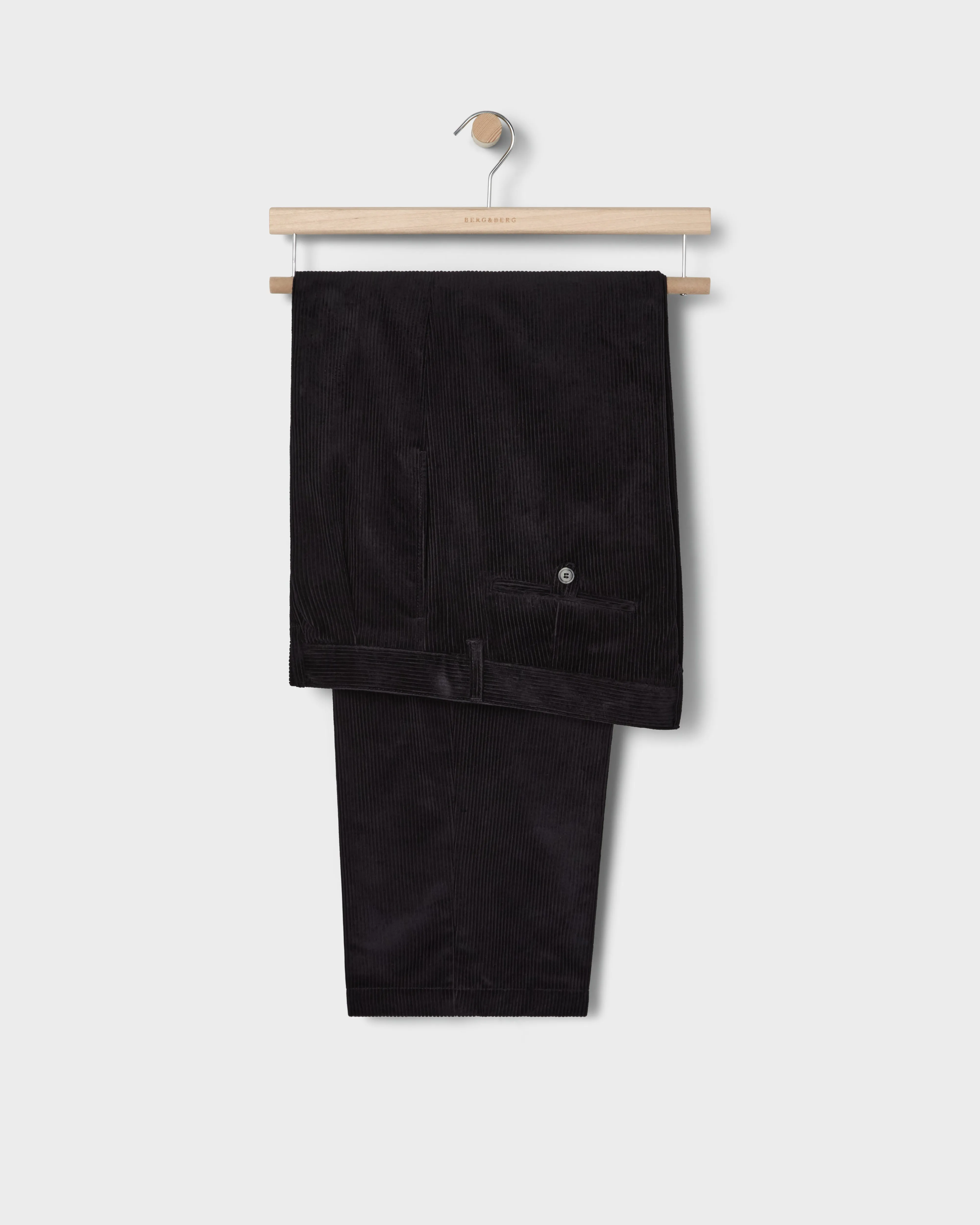 Antonello Corduroy Trousers - Black sold by Berg & Berg product image thumbnail 5