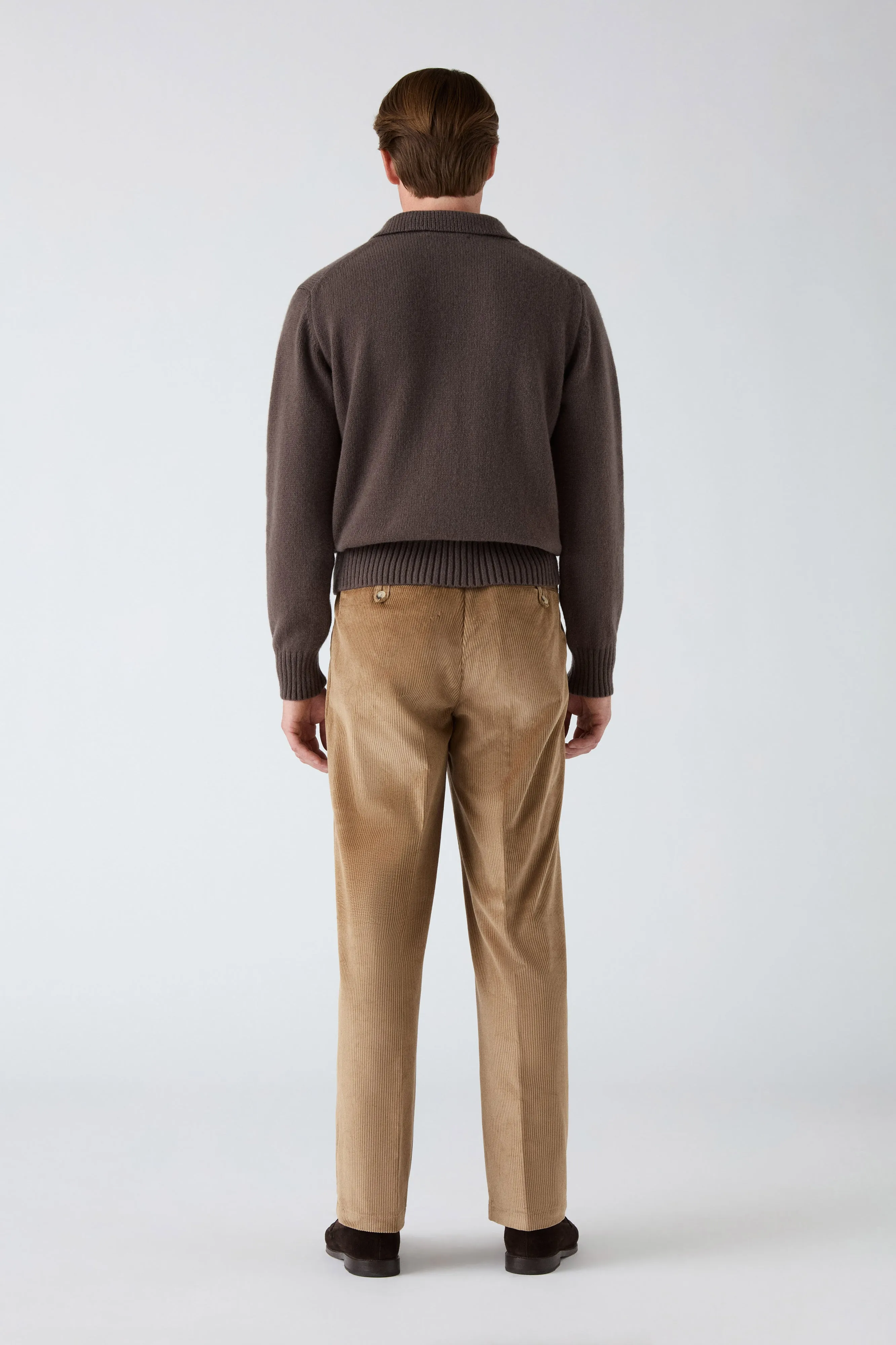 Antonello Corduroy Trousers - Fawn sold by Berg & Berg product image thumbnail 4