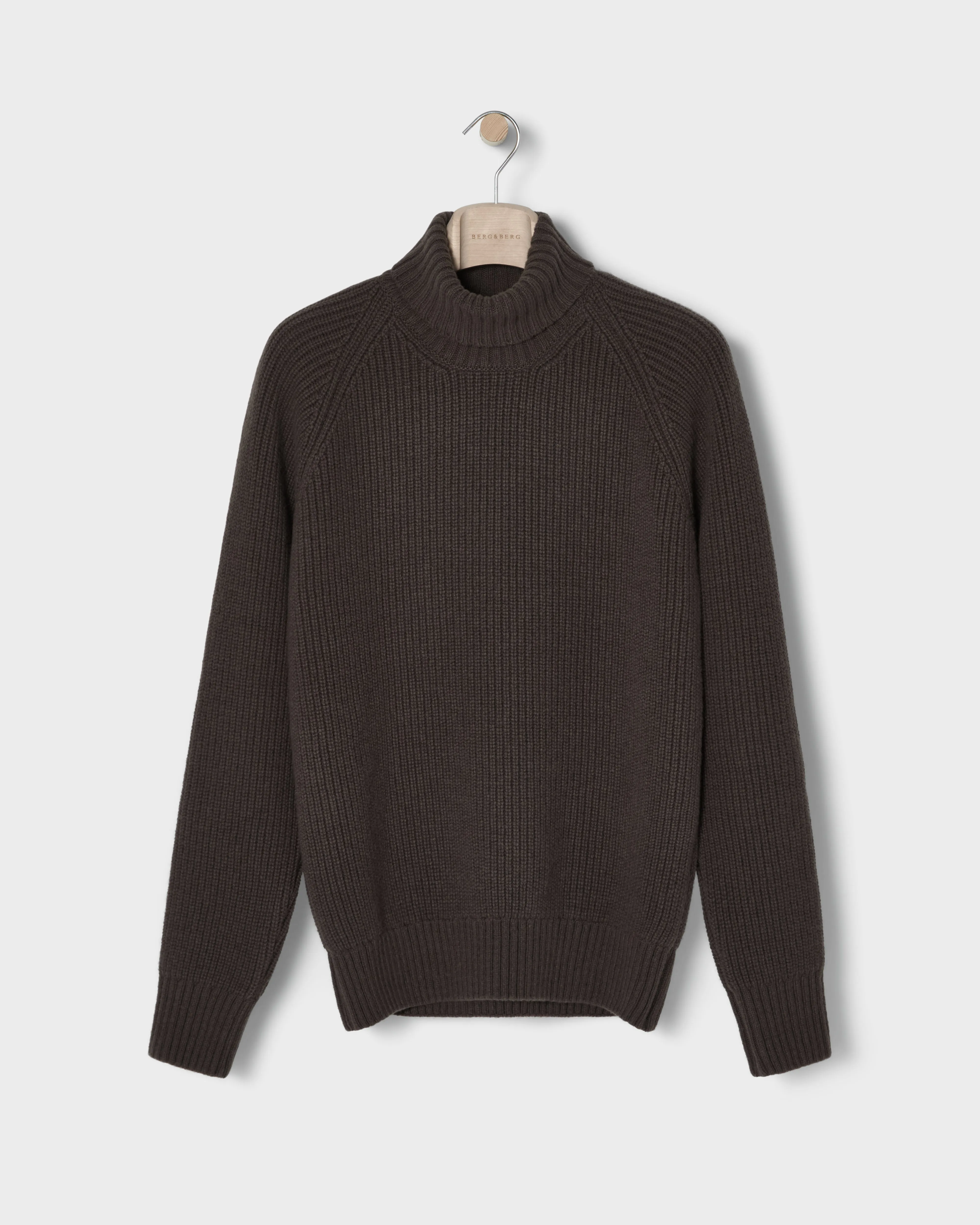 Bernhard Roll Neck Sweater - Brown sold by Berg & Berg product image thumbnail 4