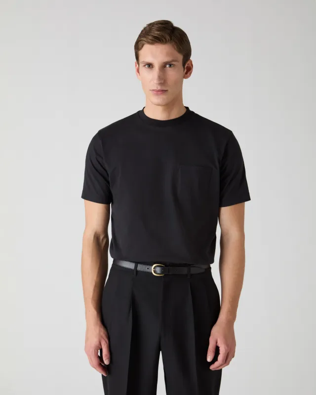 Torgny Pocket T-Shirt - Black made by Berg & Berg
