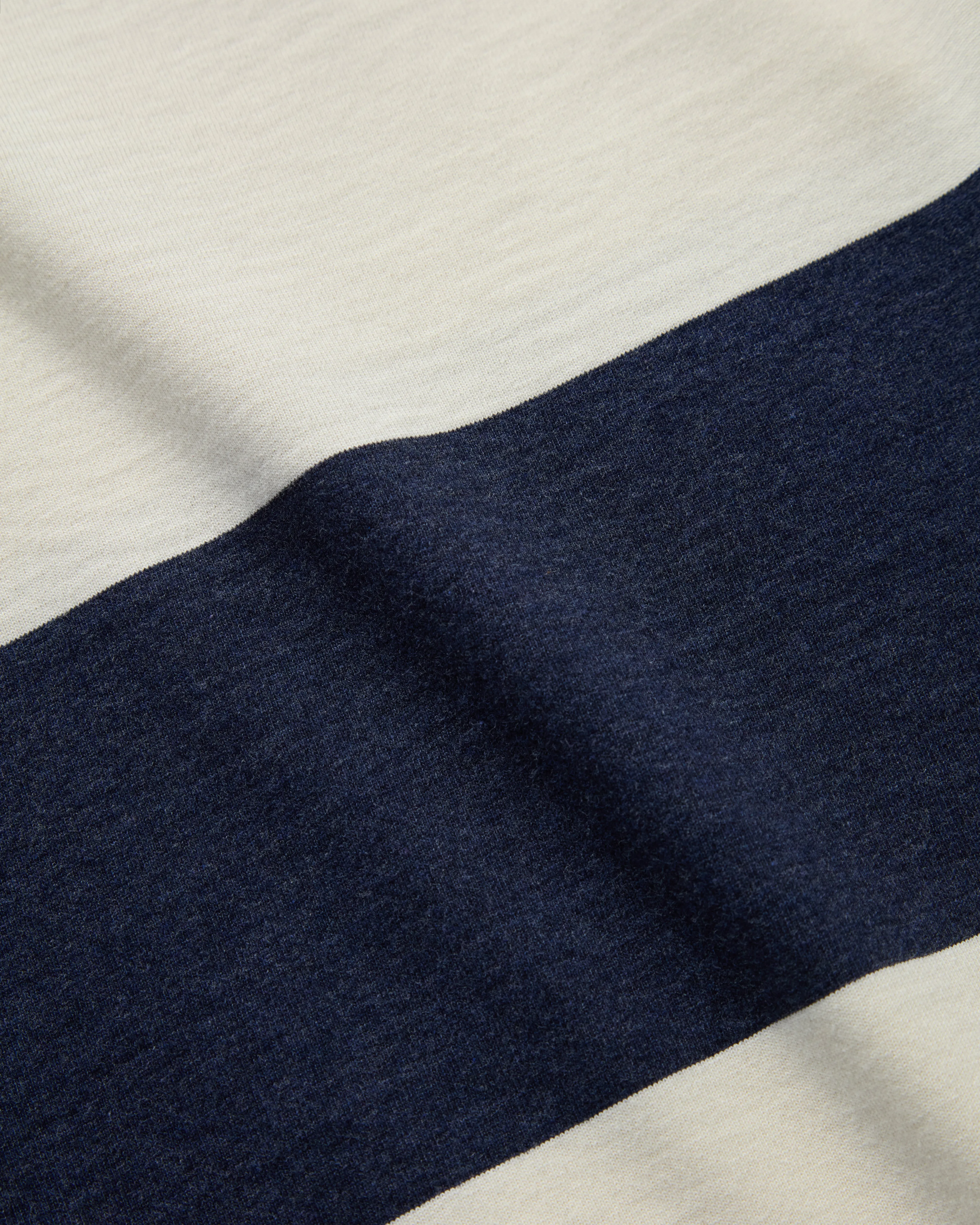 Torgny T-Shirt - Navy/White Block Stripe sold by Berg & Berg product image thumbnail 5