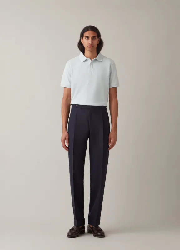 Ture Short Sleeve Polo Shirt - Cloud Blue sold by Berg & Berg