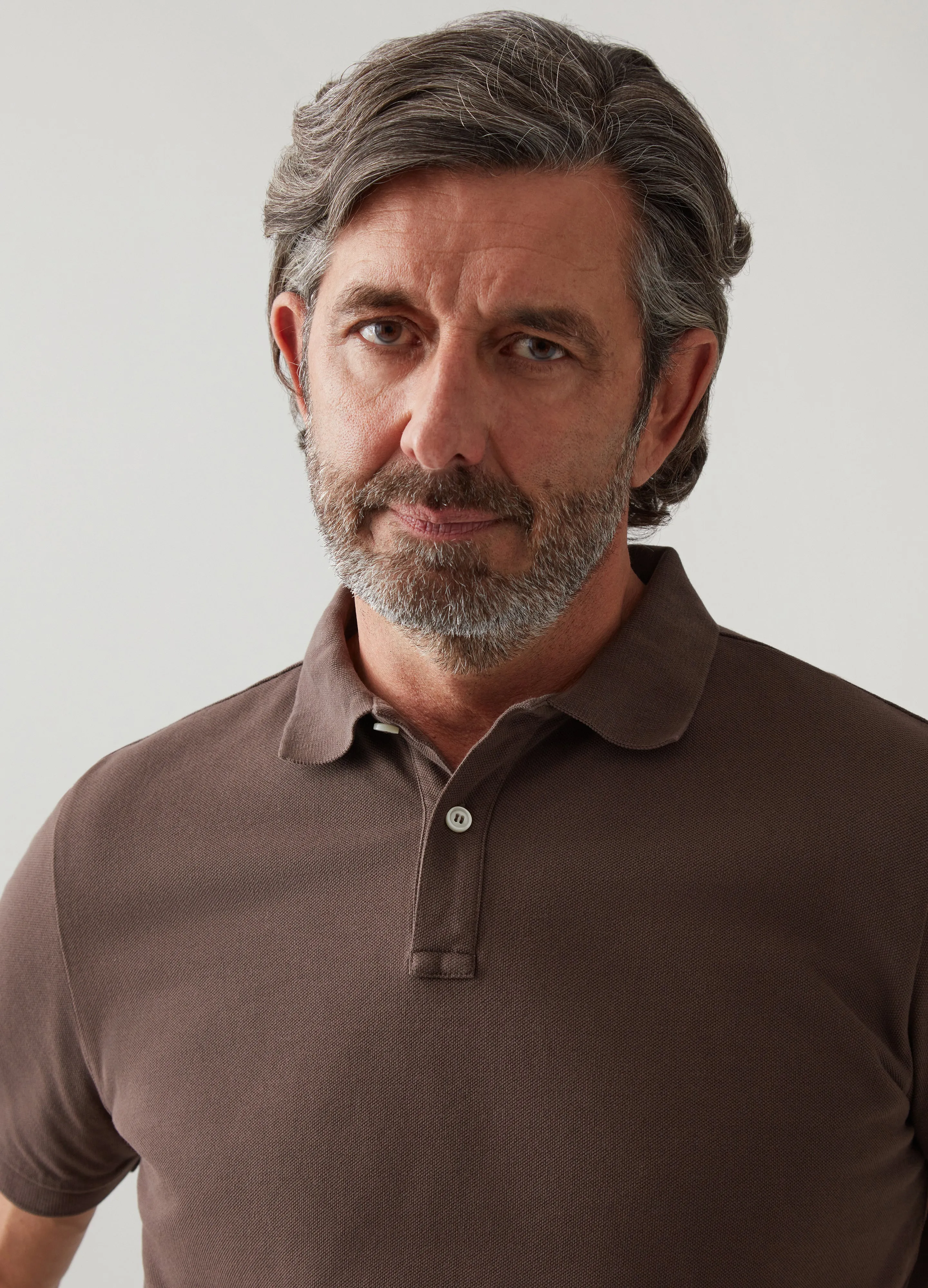 Ture Short Sleeve Polo Shirt - Chocolate sold by Berg & Berg product image thumbnail 2