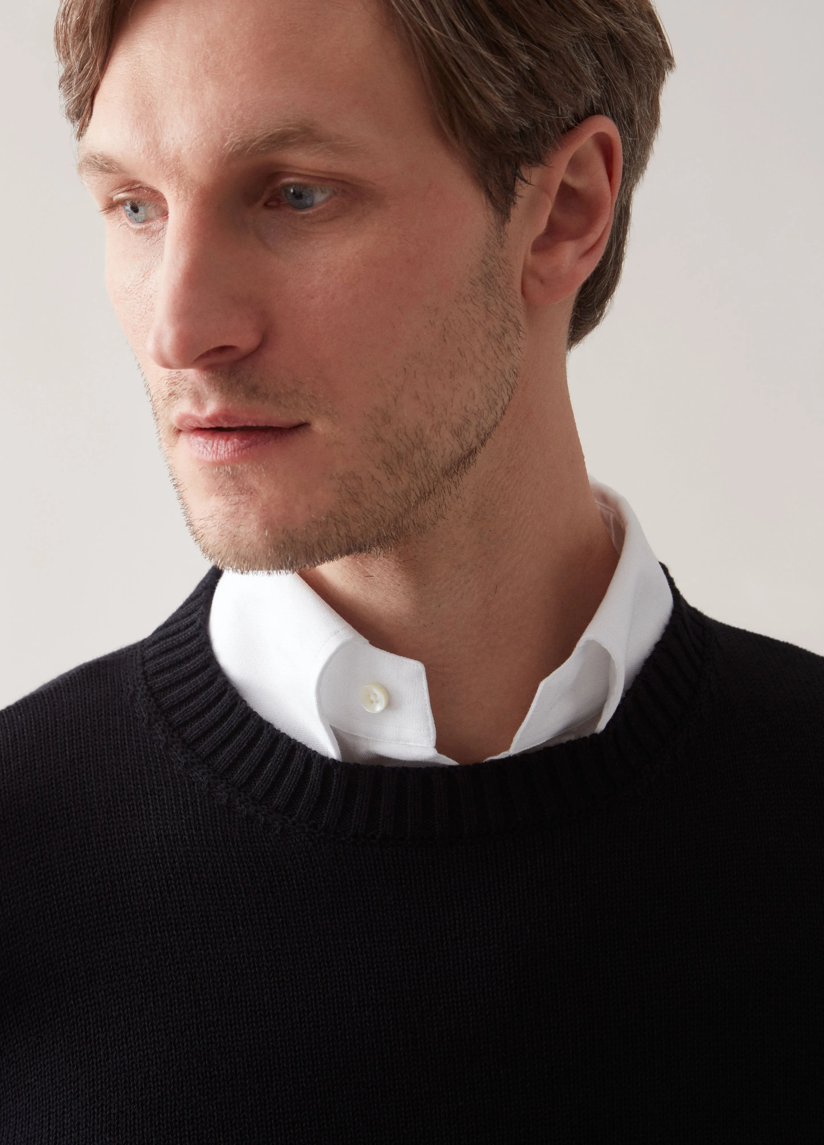 Bert Crewneck Sweater - Black sold by Berg & Berg product image thumbnail 2
