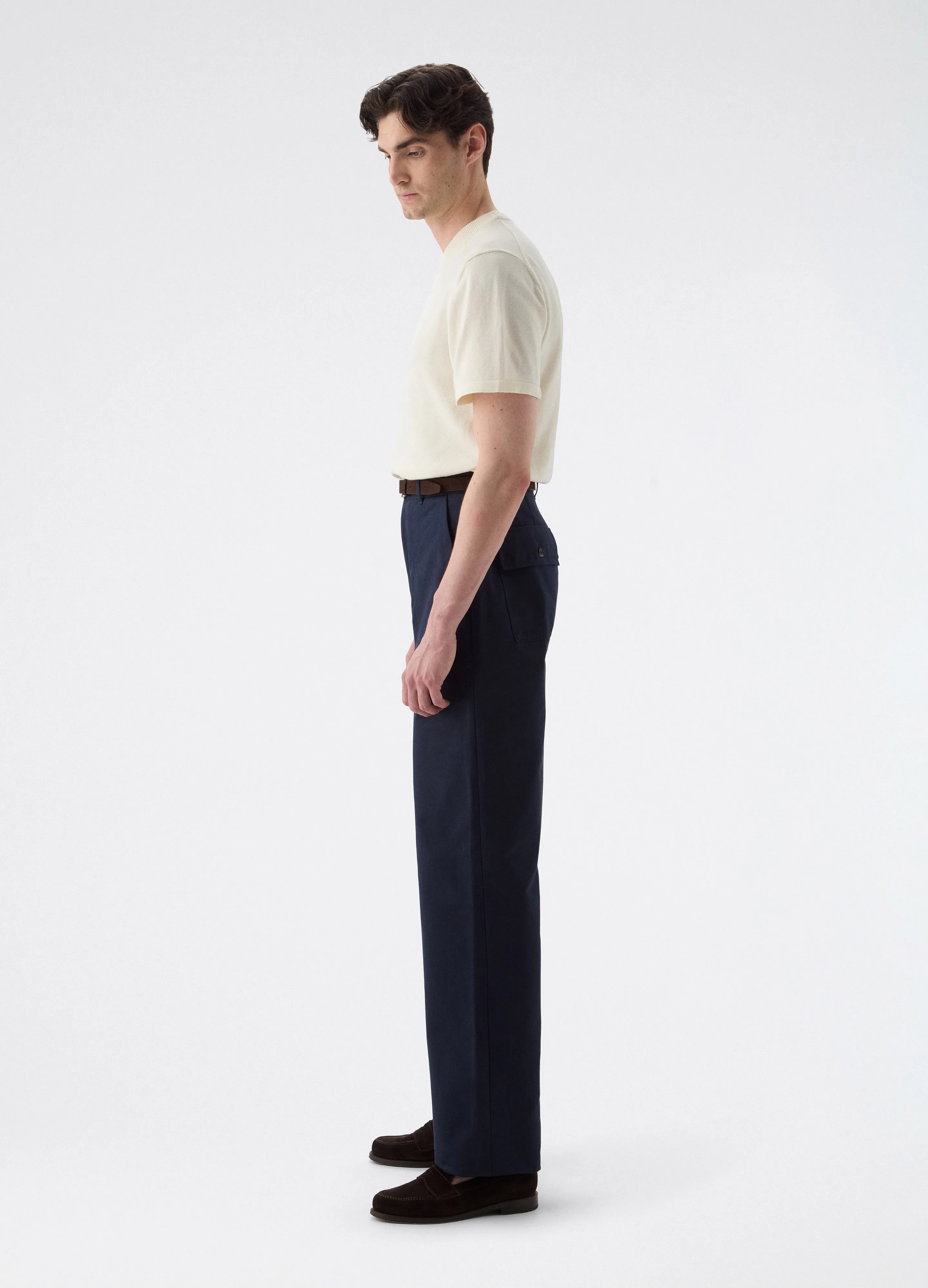 Albert Fatigue Trousers - Navy sold by Berg & Berg product image thumbnail 3
