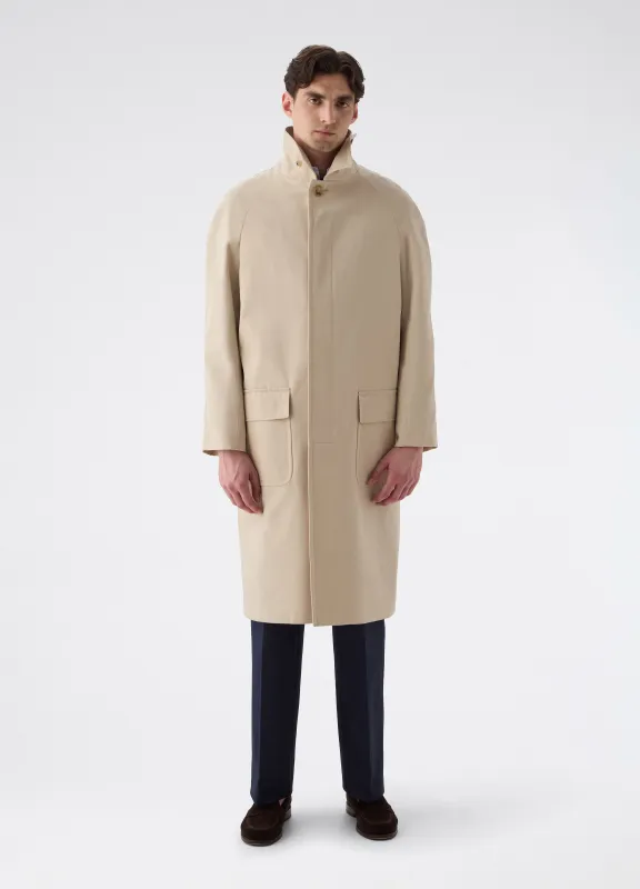 Nelson Raglan Coat - Sand sold by Berg & Berg