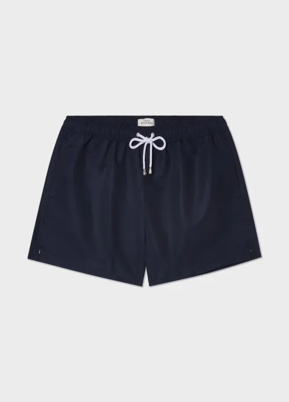 Alberto Swim Shorts - Navy sold by Berg & Berg