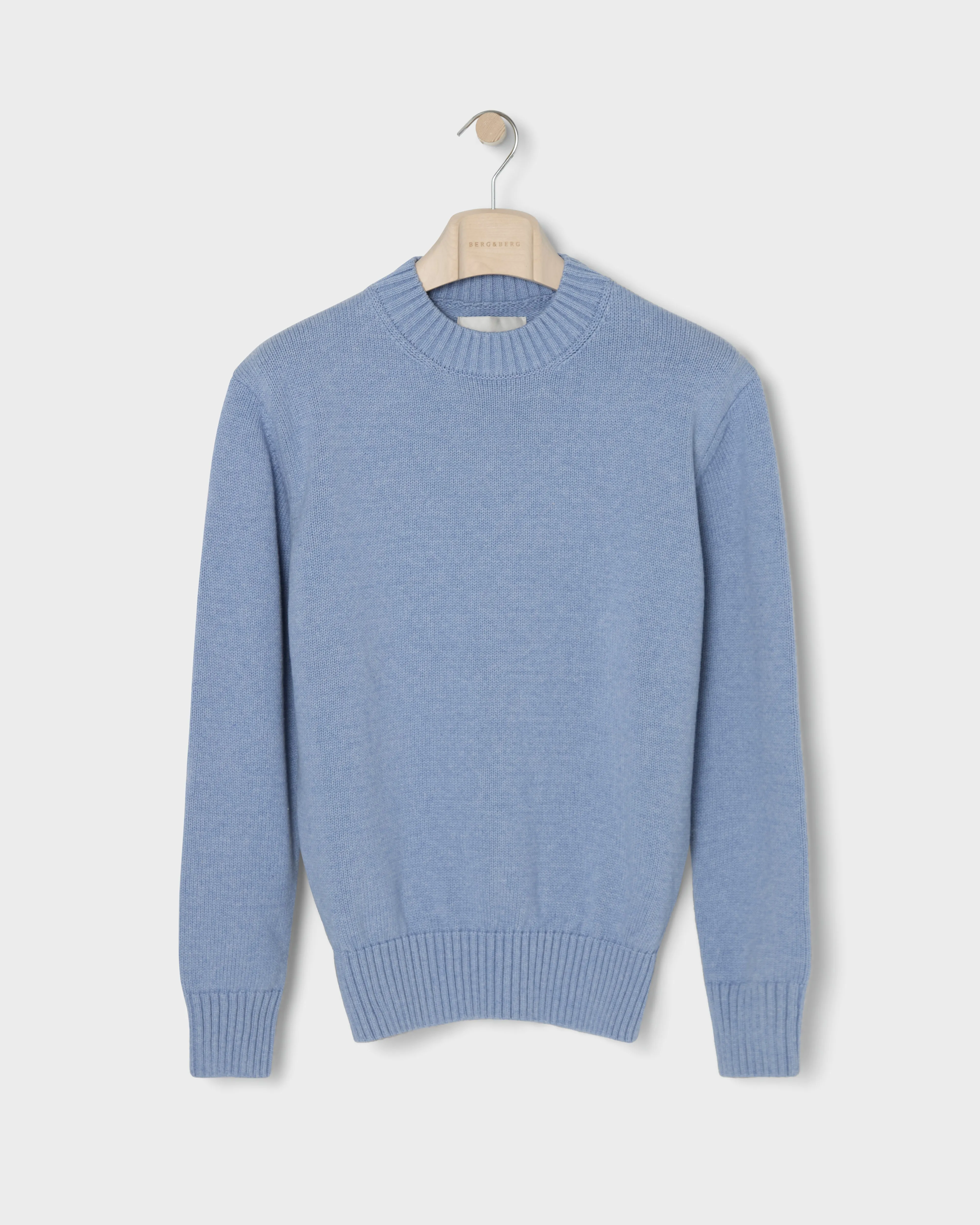 Ben Cotton Crew Neck - Powder Blue sold by Berg & Berg product image thumbnail 4