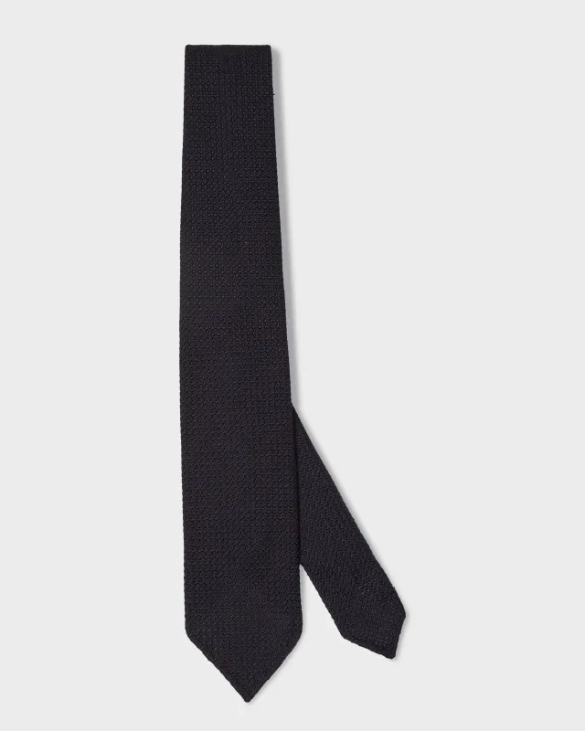 Grenadine Silk Tie - Navy made by Berg & Berg