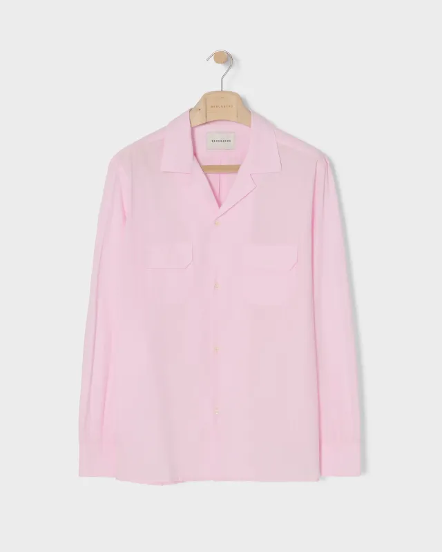 Fred Camp Collar Shirt - Faded Pink made by Berg & Berg