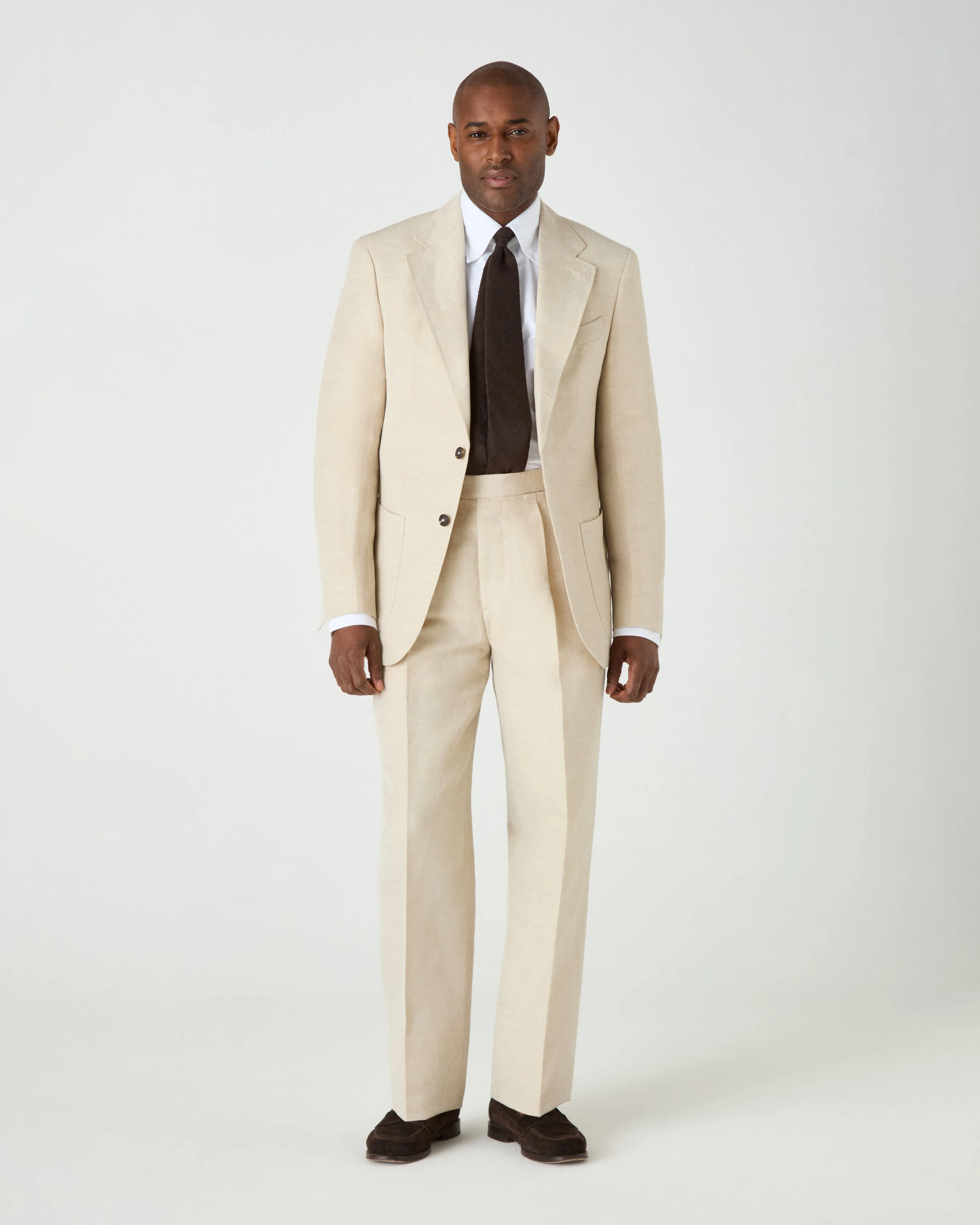 Dag Sport Wool/Linen Suit Jacket - Sand sold by Berg & Berg