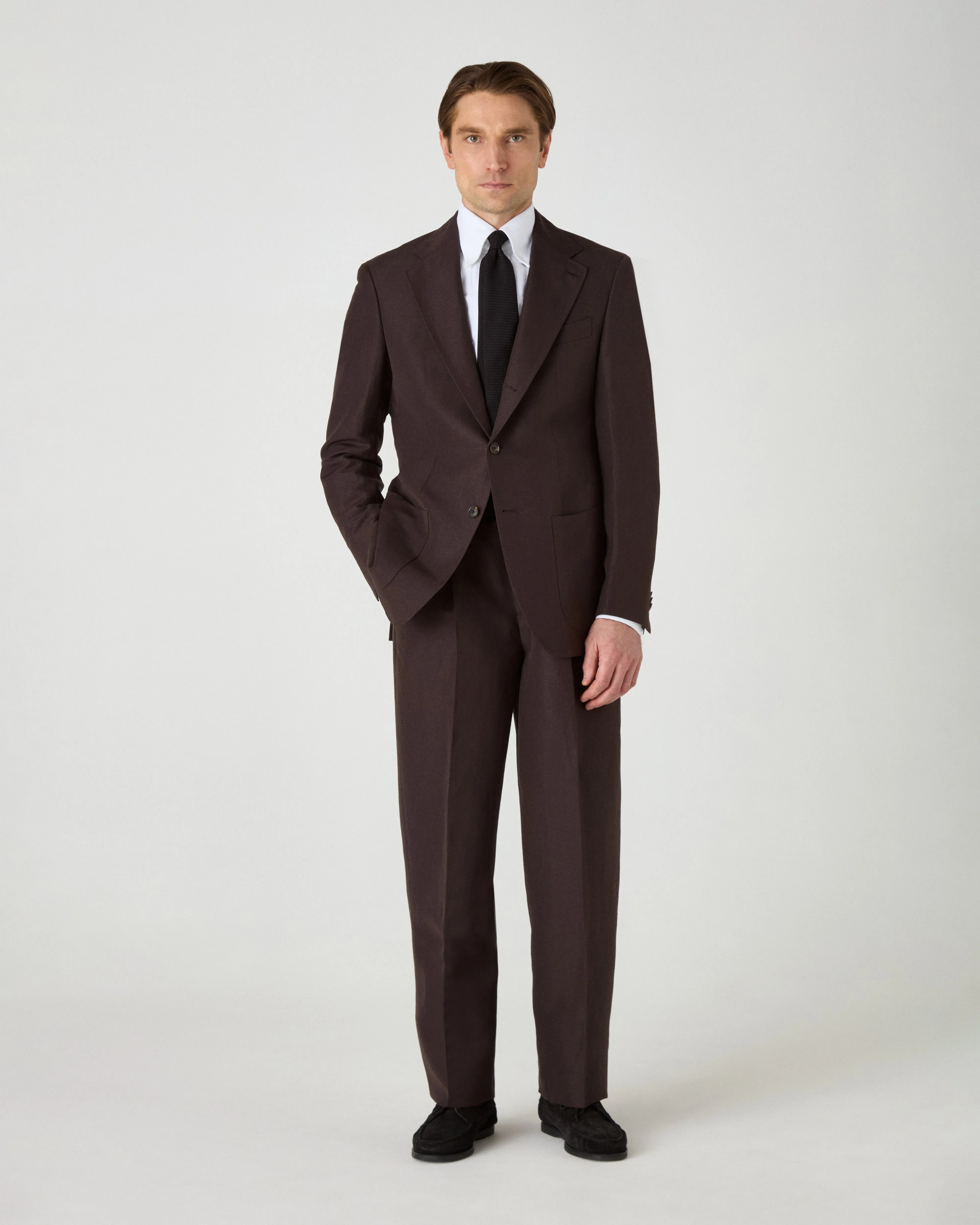 Dag Sport Wool/Linen Suit Jacket - Brown sold by Berg & Berg